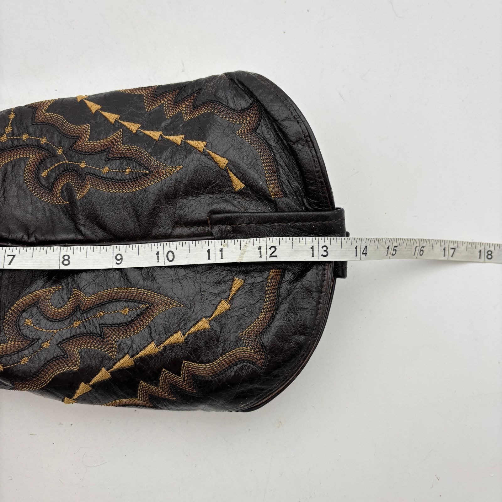 Dan Post DanPost Birmingham Caiman Leather Boots 10.5D Cowboy Western Size US 10.5 / EU 43-44 - 9 Thumbnail