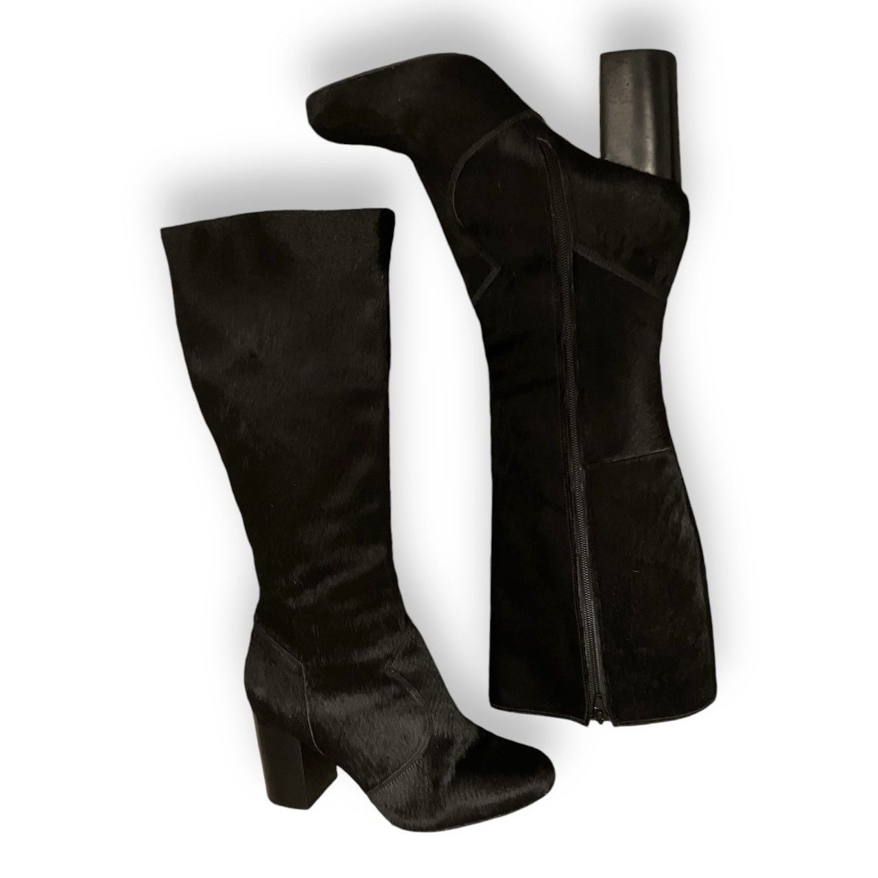Buffalo London × Designer Iconic Buffalo London Pony Hair 90s High Boots Size US 10 / IT 40 - 7 Thumbnail