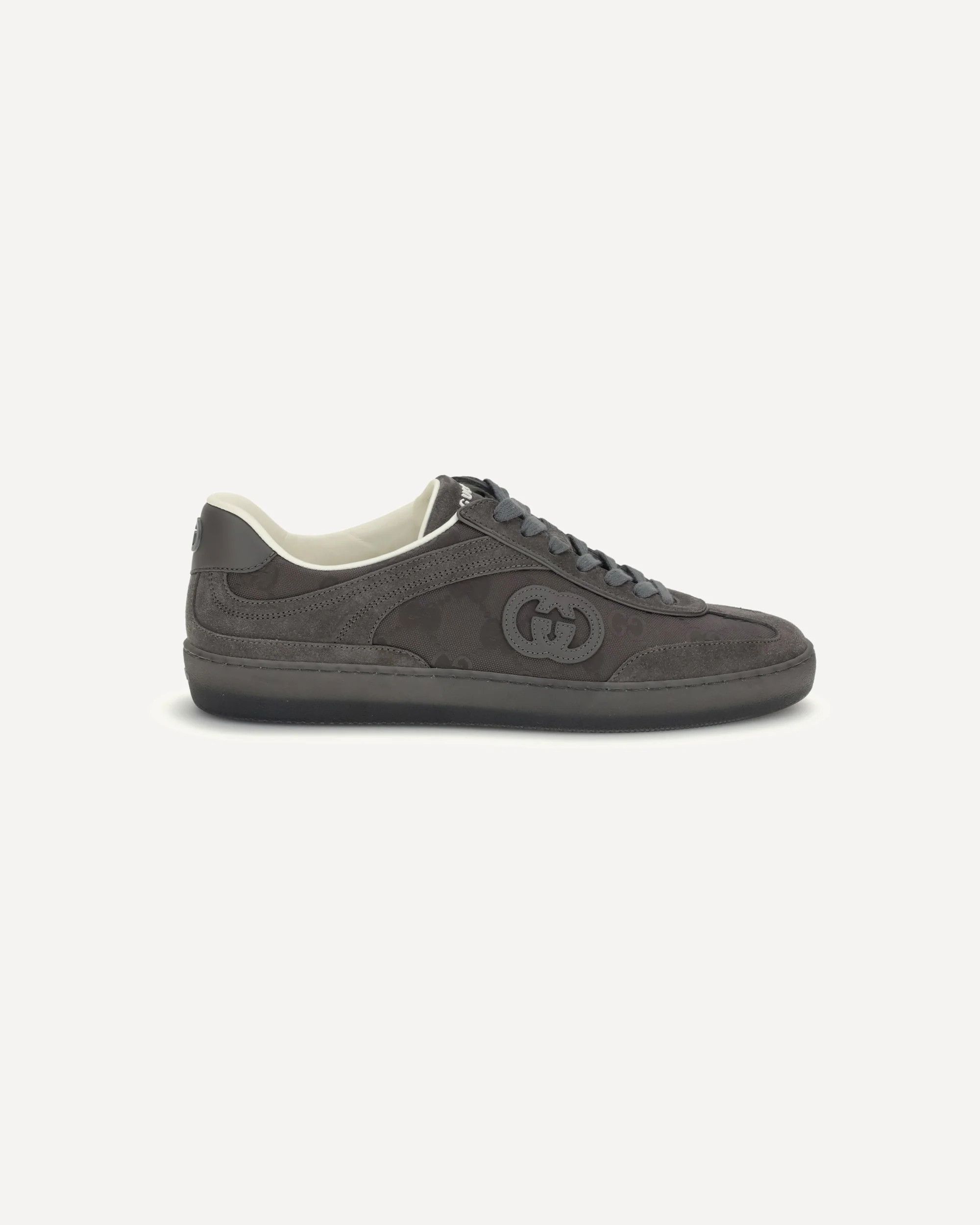 Gucci o1loc1c0326 813686 Men's G75 Sneakers in Dark Grey Size US 8 / EU 41 - 1 Thumbnail