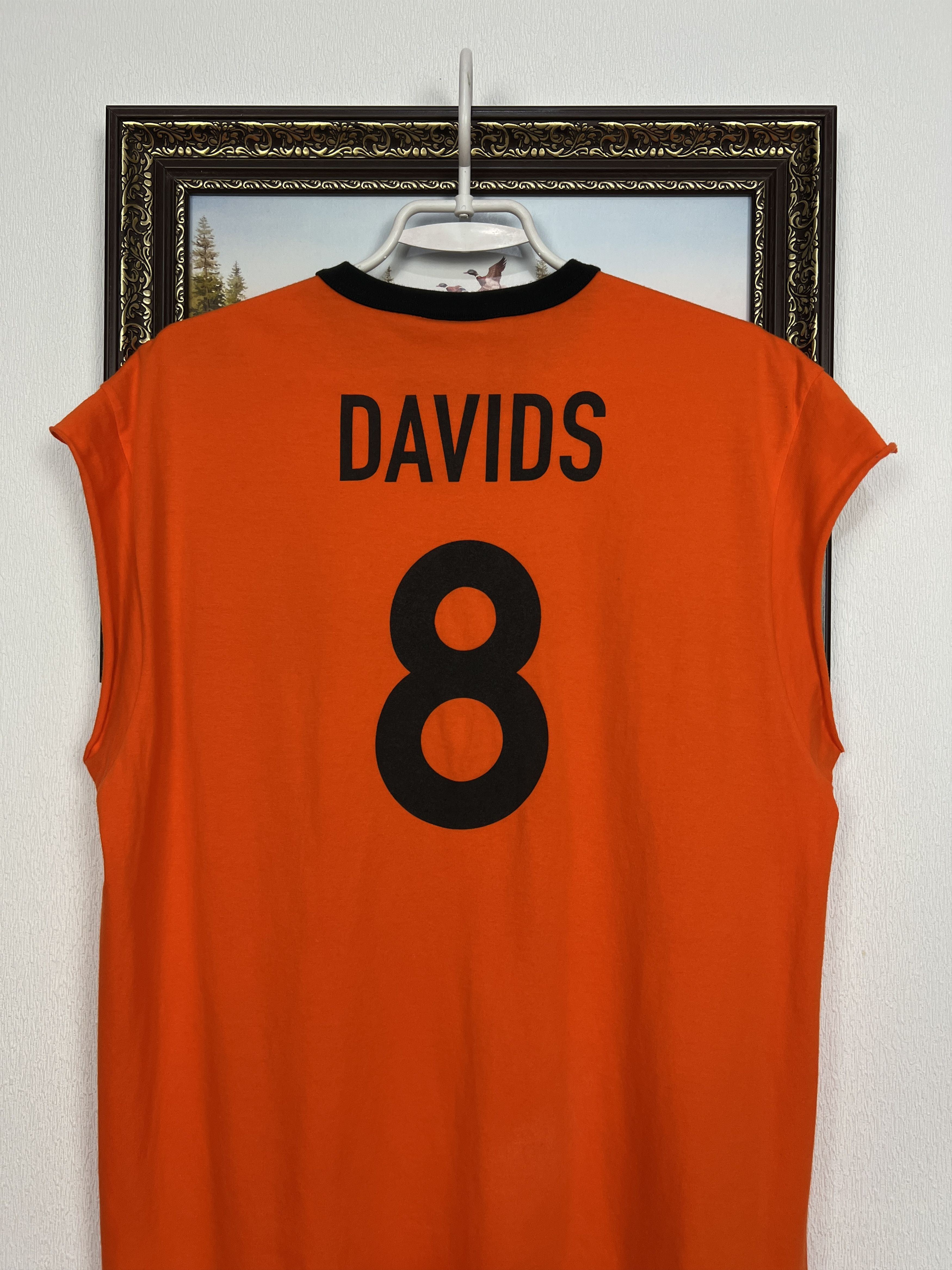 Nike Vintage Nike Netherlands Holland Football #8 Davids Vest Tee Size US L / EU 52-54 / 3 - 10 Thumbnail