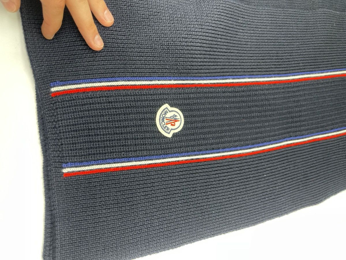 Moncler Moncler Tricolour Scarf Size ONE SIZE - 4 Thumbnail