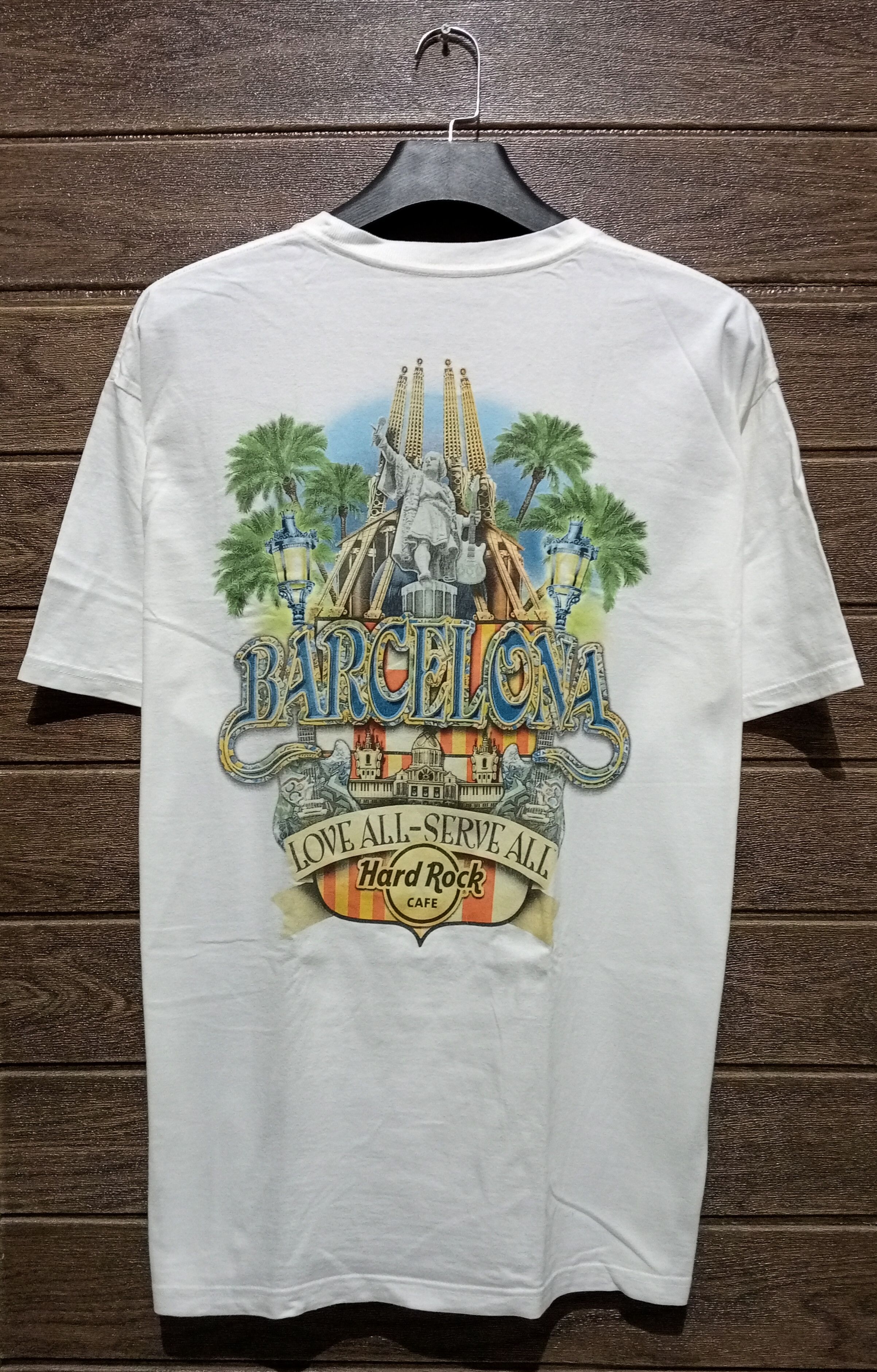 Hard Rock Cafe Hard Rock Cafe Barcelona Tee Size US XL / EU 56 / 4 - 1 Thumbnail