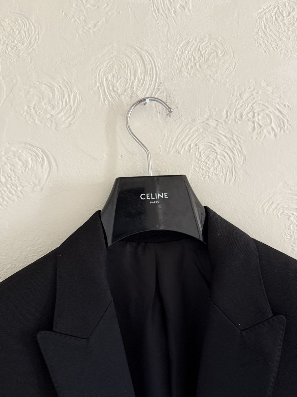 Celine × Hedi Slimane Celine Le Smoking Tuxedo Suit 44 Size 34R - 9 Thumbnail