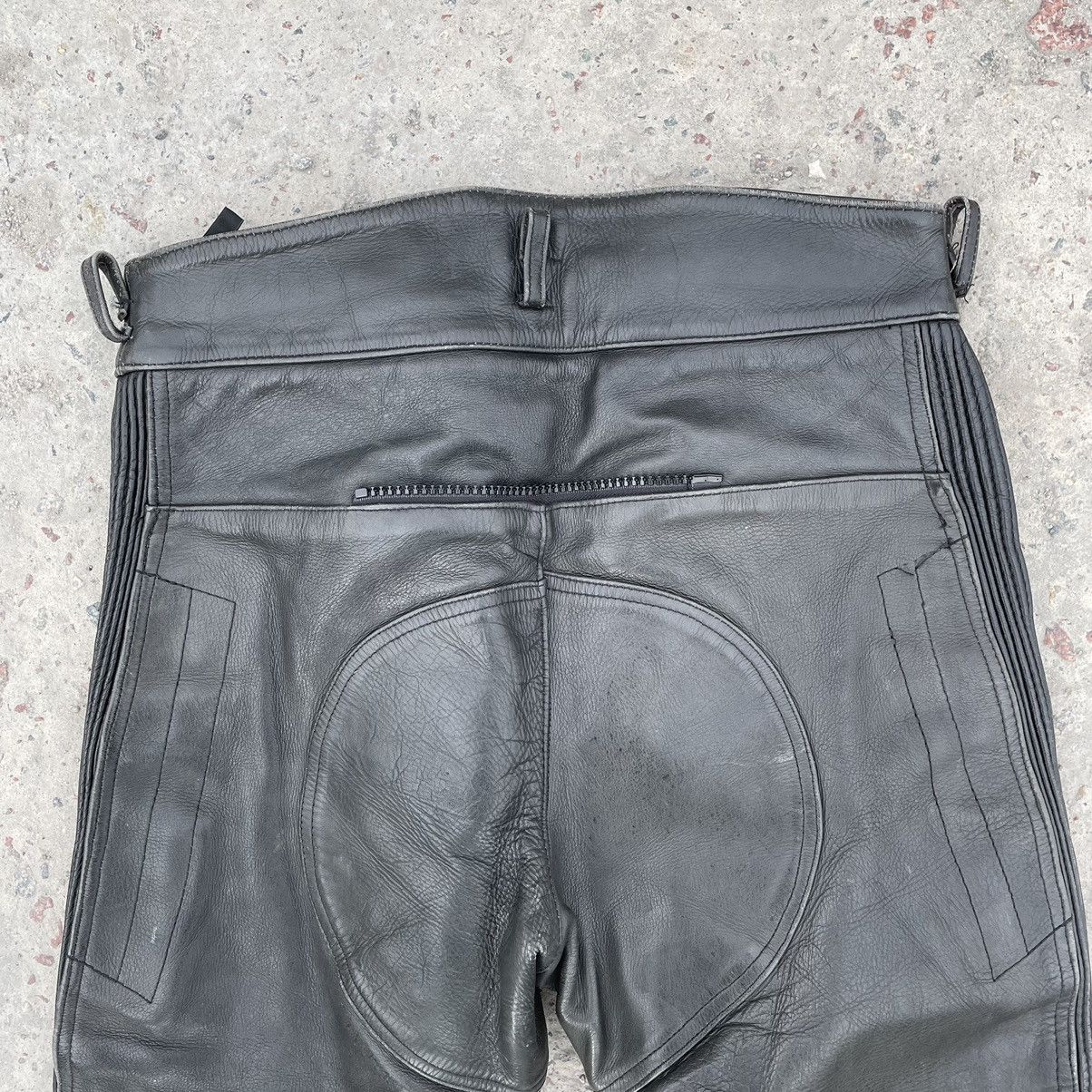 Other Vintage Moto Leather Pants 52 90s USA Hype Japanese Style Size US 33 - 9 Thumbnail