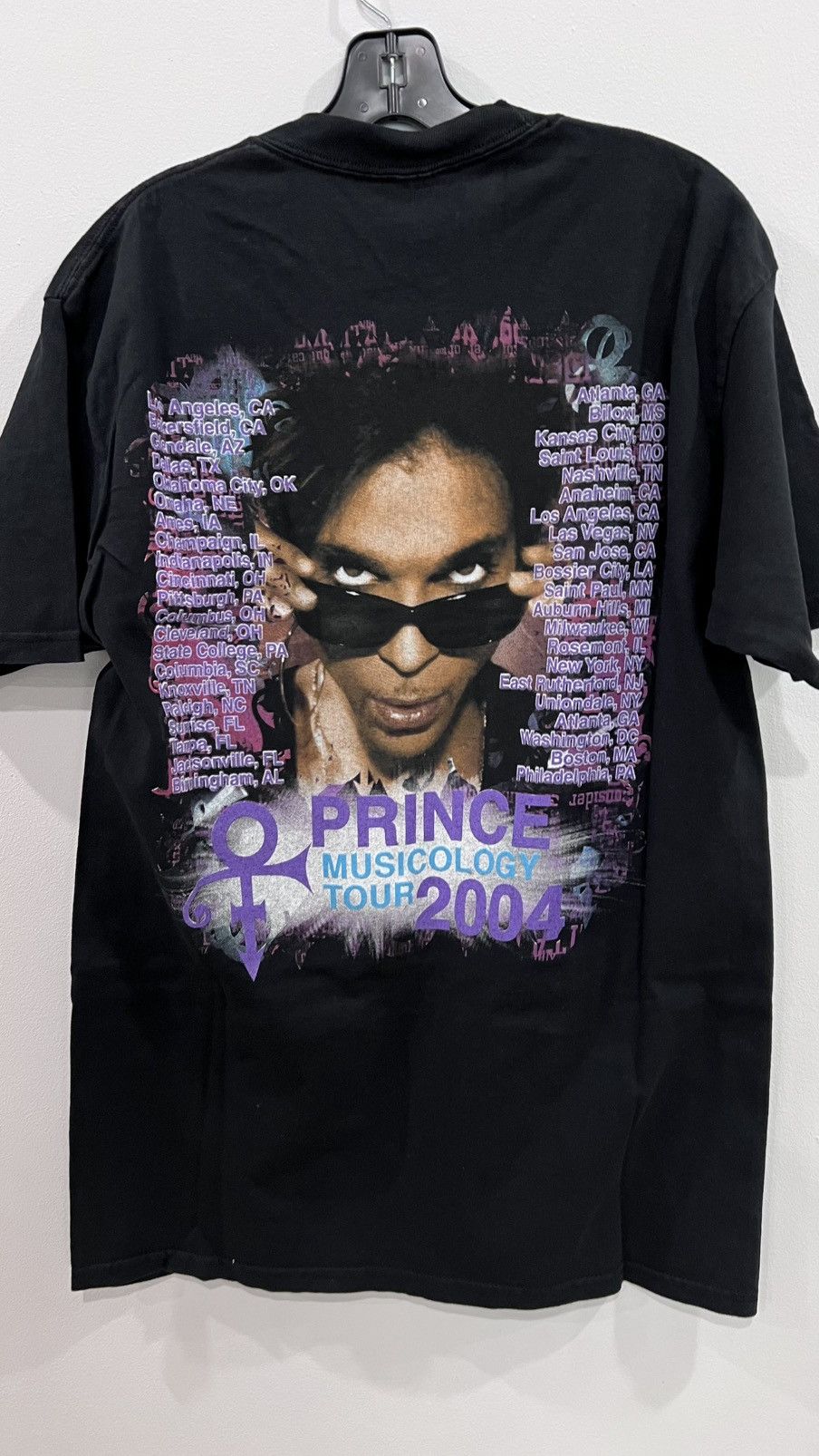 Band Tees × Vintage Prince 2004 Musicology Tour T-shirt Size Large Size US L / EU 52-54 / 3 - 4 Thumbnail