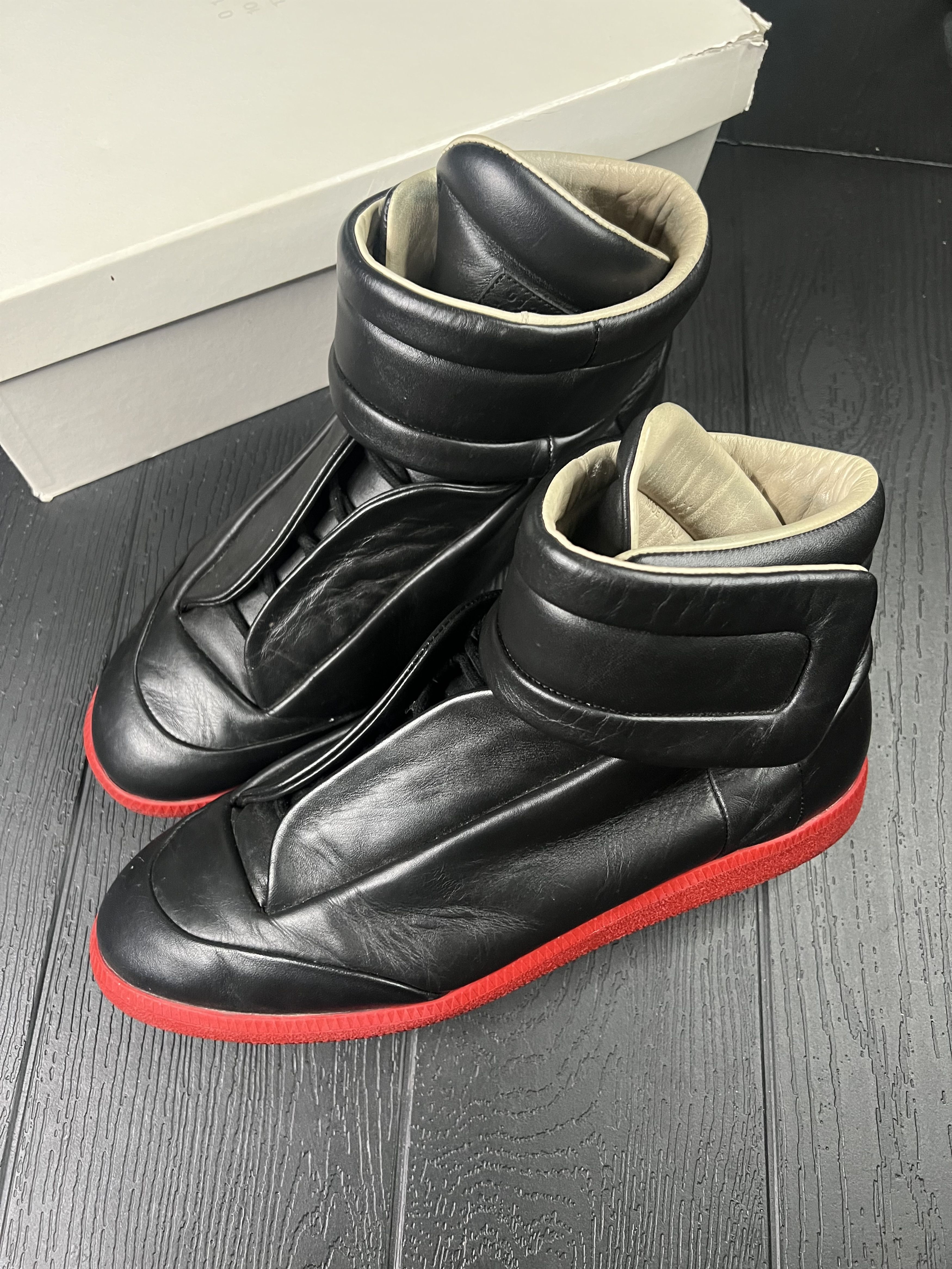 Maison Margiela Maison Margiela Future Black Red Size US 13 / EU 46 - 1 Thumbnail