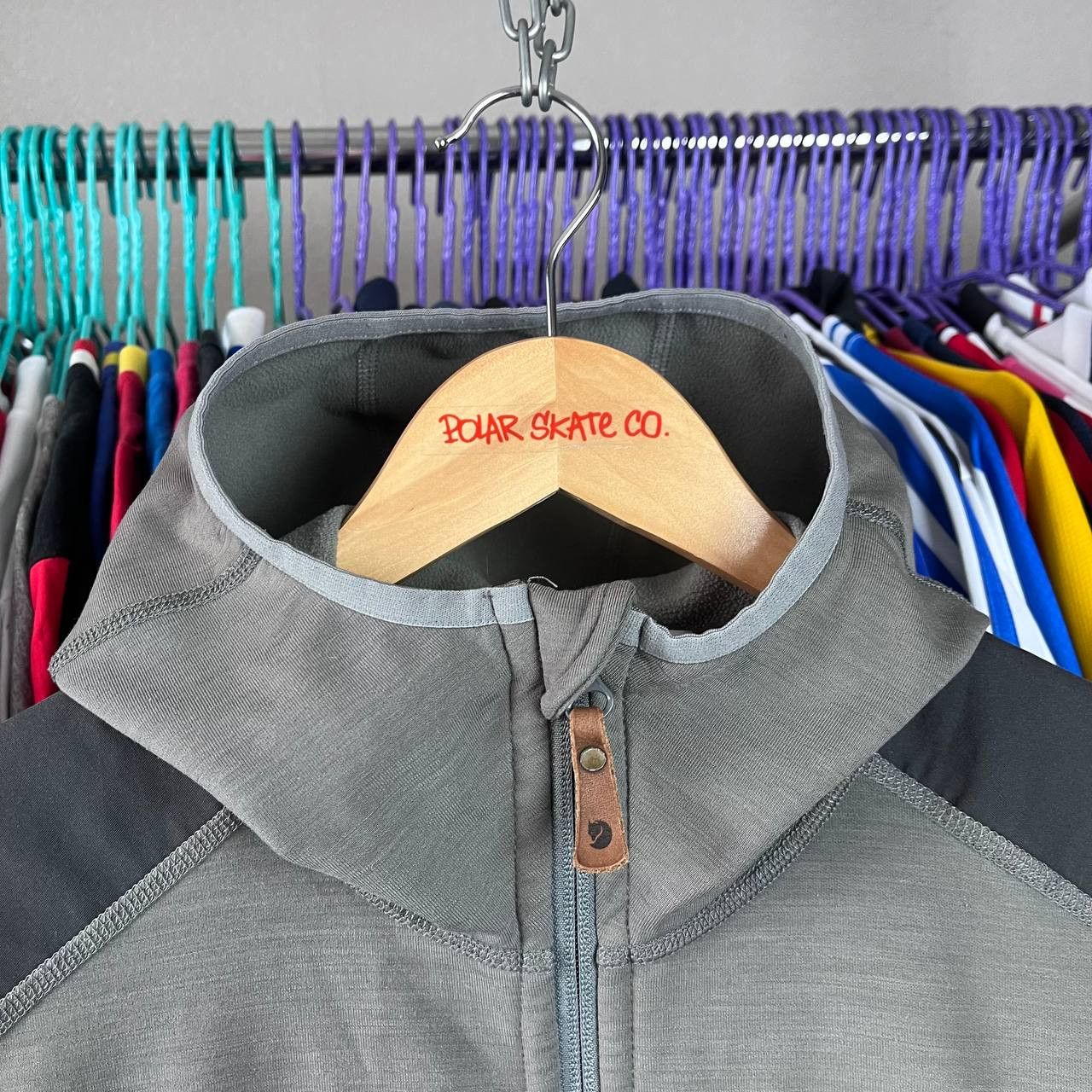 Fjallraven Fjallraven Keb Fleece Gray Zip Hoodie Outdoor Gorpcore Size US M / EU 48-50 / 2 - 3 Thumbnail