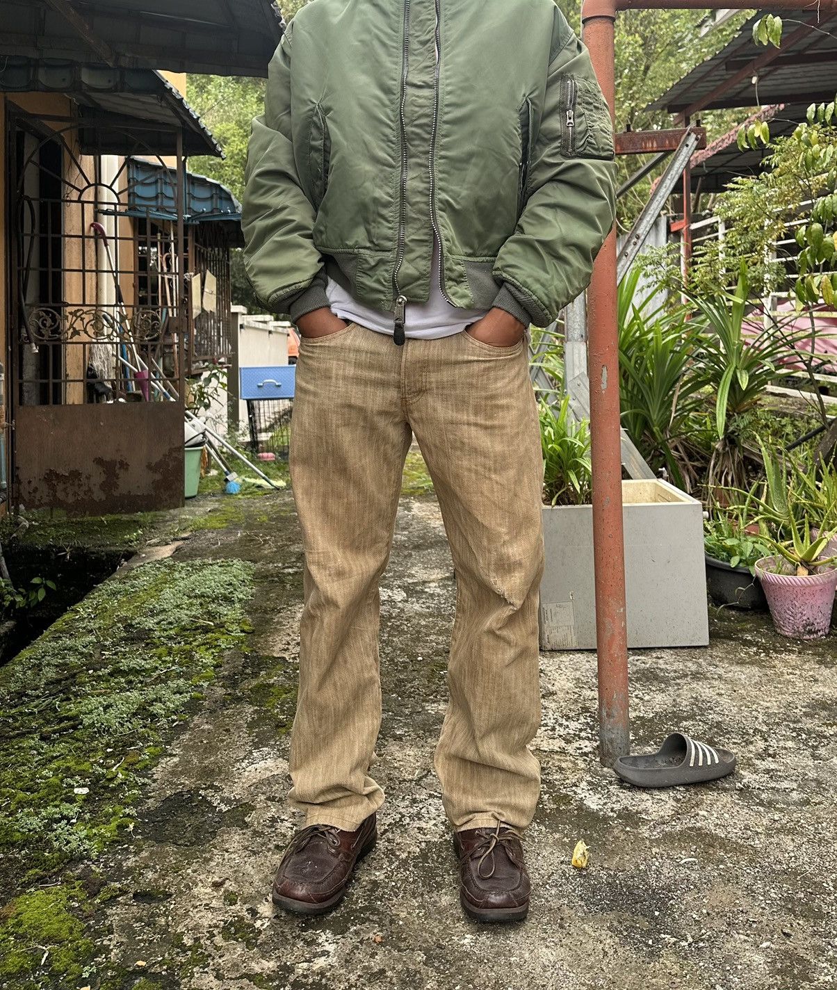 Takeo Kikuchi 👹Vintage Takeo Kikuchi Wool Baggy Jeans Size US 31 - 6 Thumbnail