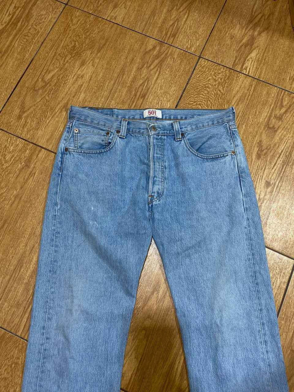 Levi's Vintage 90's Levi's 501 Size US 34 / EU 50 - 4 Thumbnail