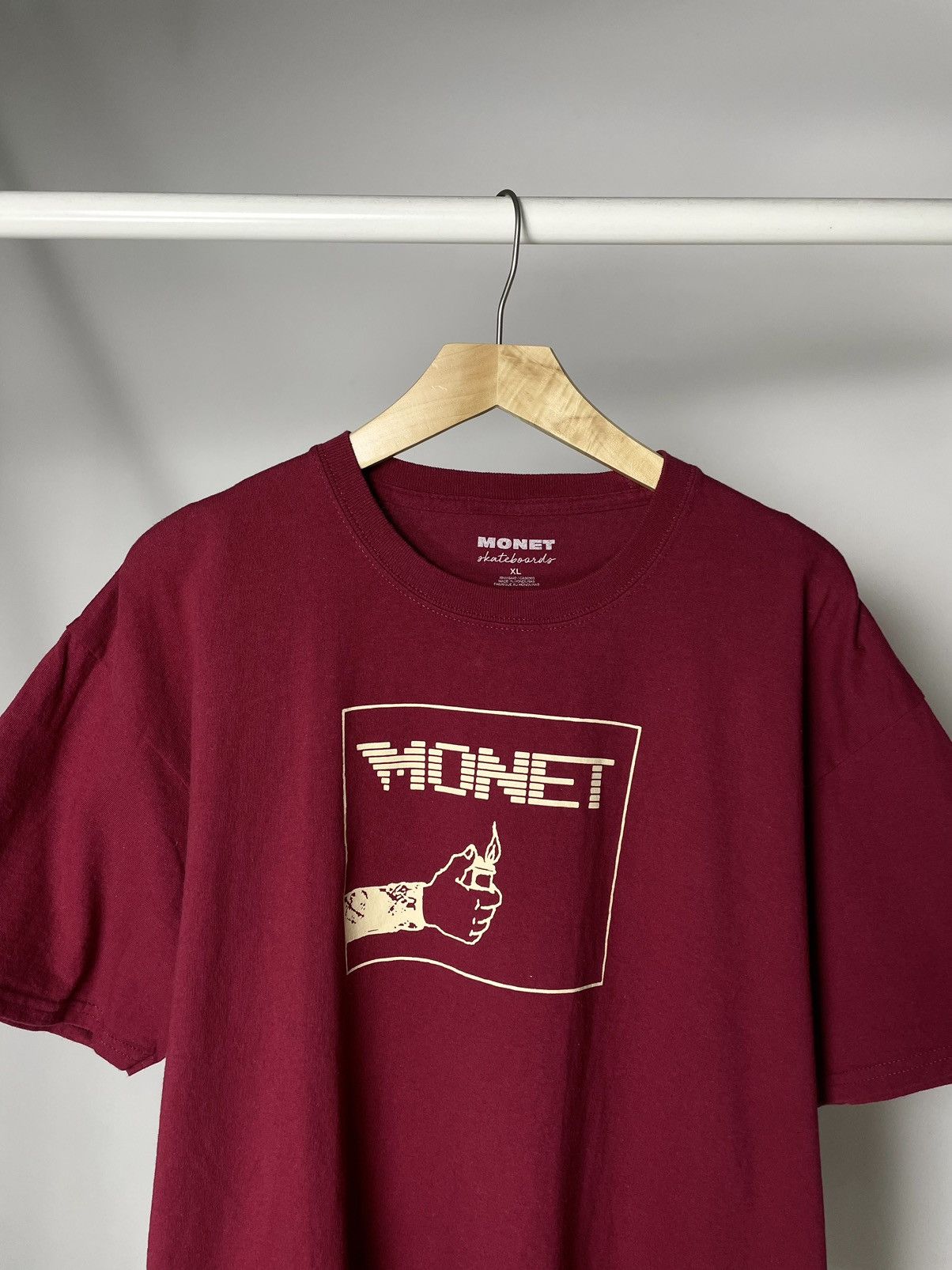 Monet Monet Skateboards ♻️ Vinyl Supreme Lighter tee t shirt Size US XL / EU 56 / 4 - 1 Thumbnail