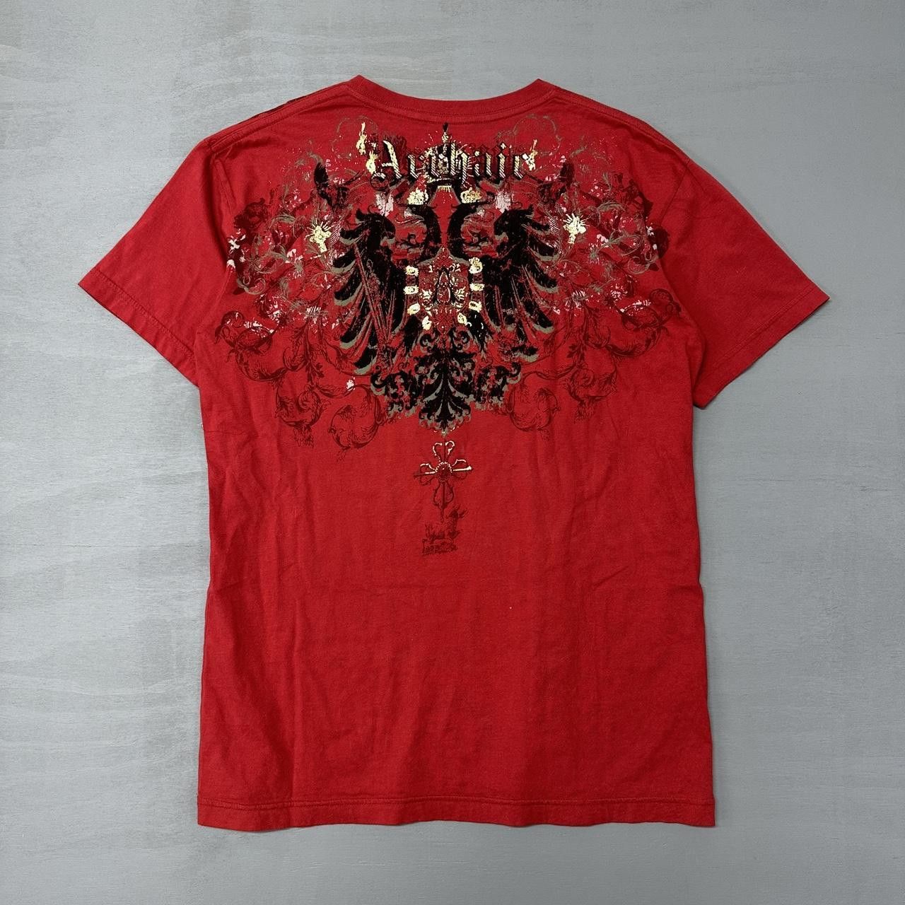 Affliction Y2K Affliction Archaic Crazy Cyber Goth Tee Shirt Large Size US L / EU 52-54 / 3 - 2 Thumbnail