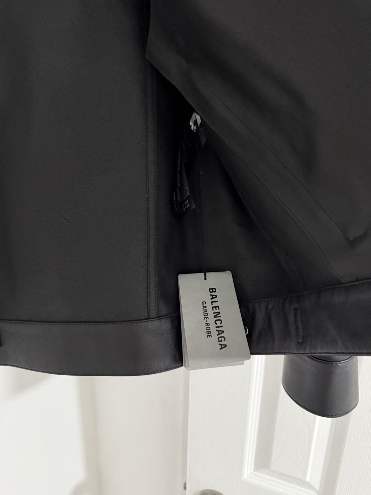 Balenciaga Balenciaga Garde-Robe leather shirt jacket size 1 Size US M / EU 48-50 / 2 - 14 Thumbnail