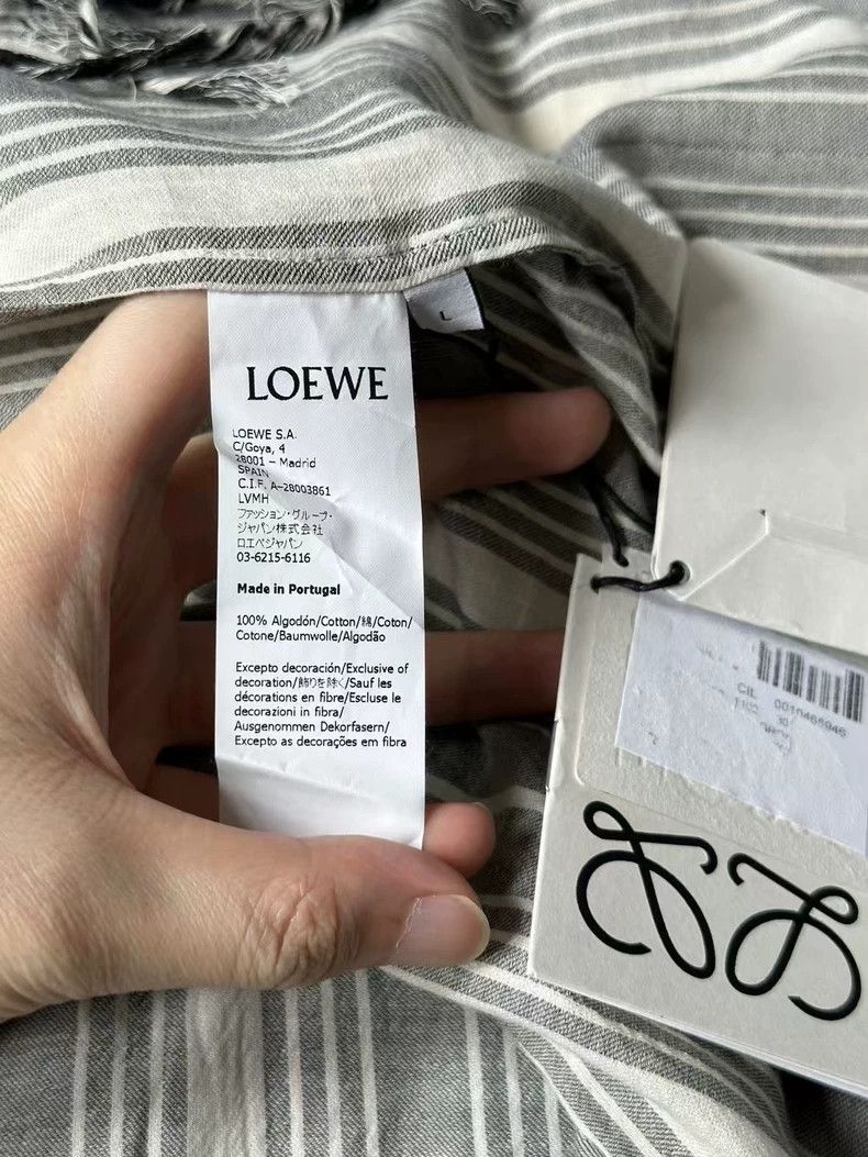 Loewe loewe Striped short sleeves 2505-Nextarrow Size US L / EU 52-54 / 3 - 4 Thumbnail