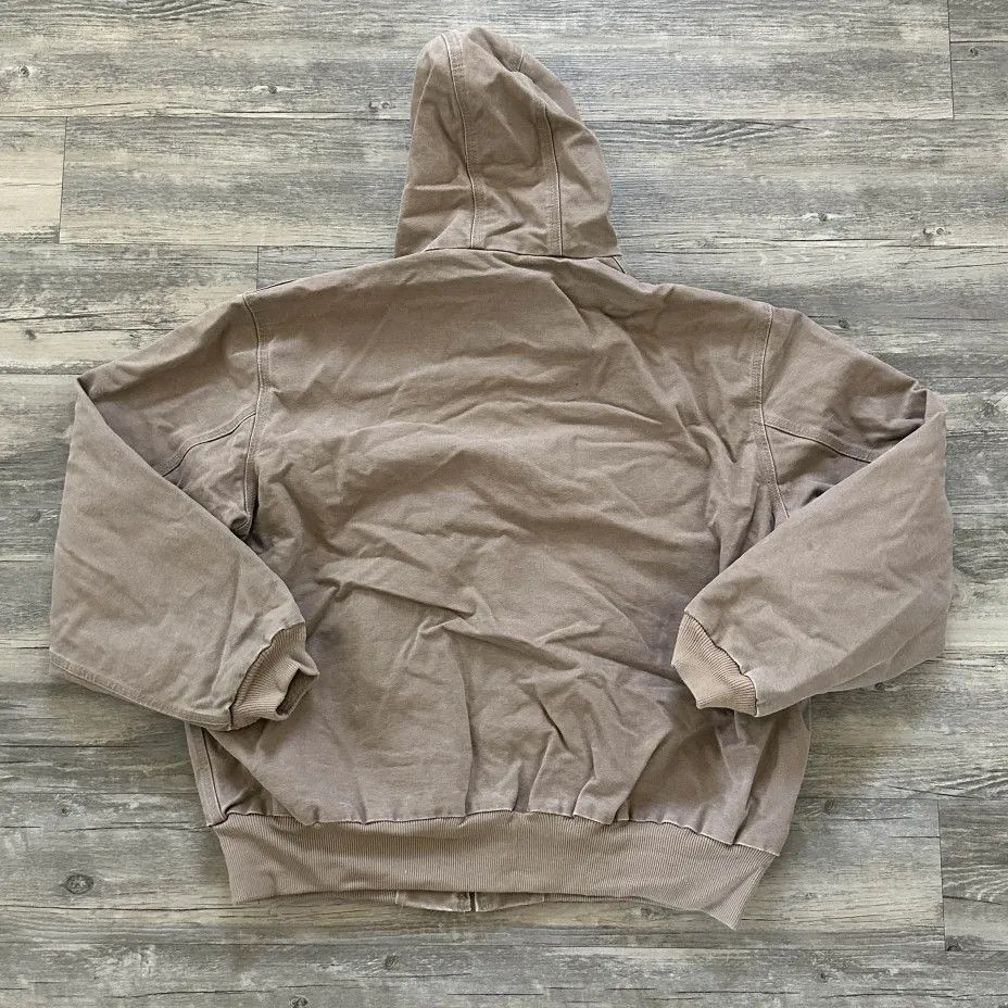 Carhartt Vintage Carhartt J25 SDL Saddle Brown Hooded Jacket Size XXL Size US XXL / EU 58 / 5 - 5 Thumbnail