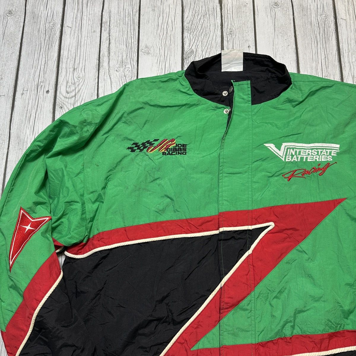 NASCAR Vintage NASCAR Interstate Batteries Racing jacket Size US XL / EU 56 / 4 - 3 Thumbnail