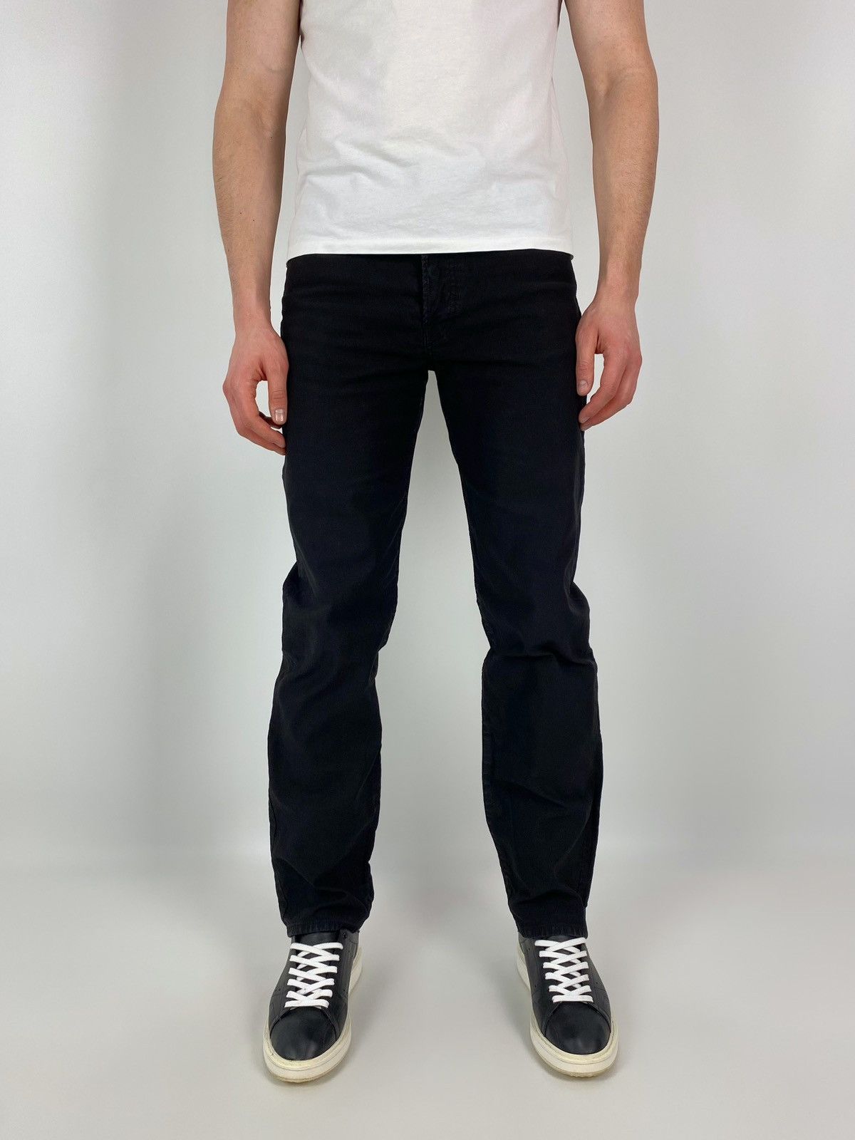 Vintage Vintage Stone Island Denim Corduroy Pants Size US 32 / EU 48 - 2 Thumbnail