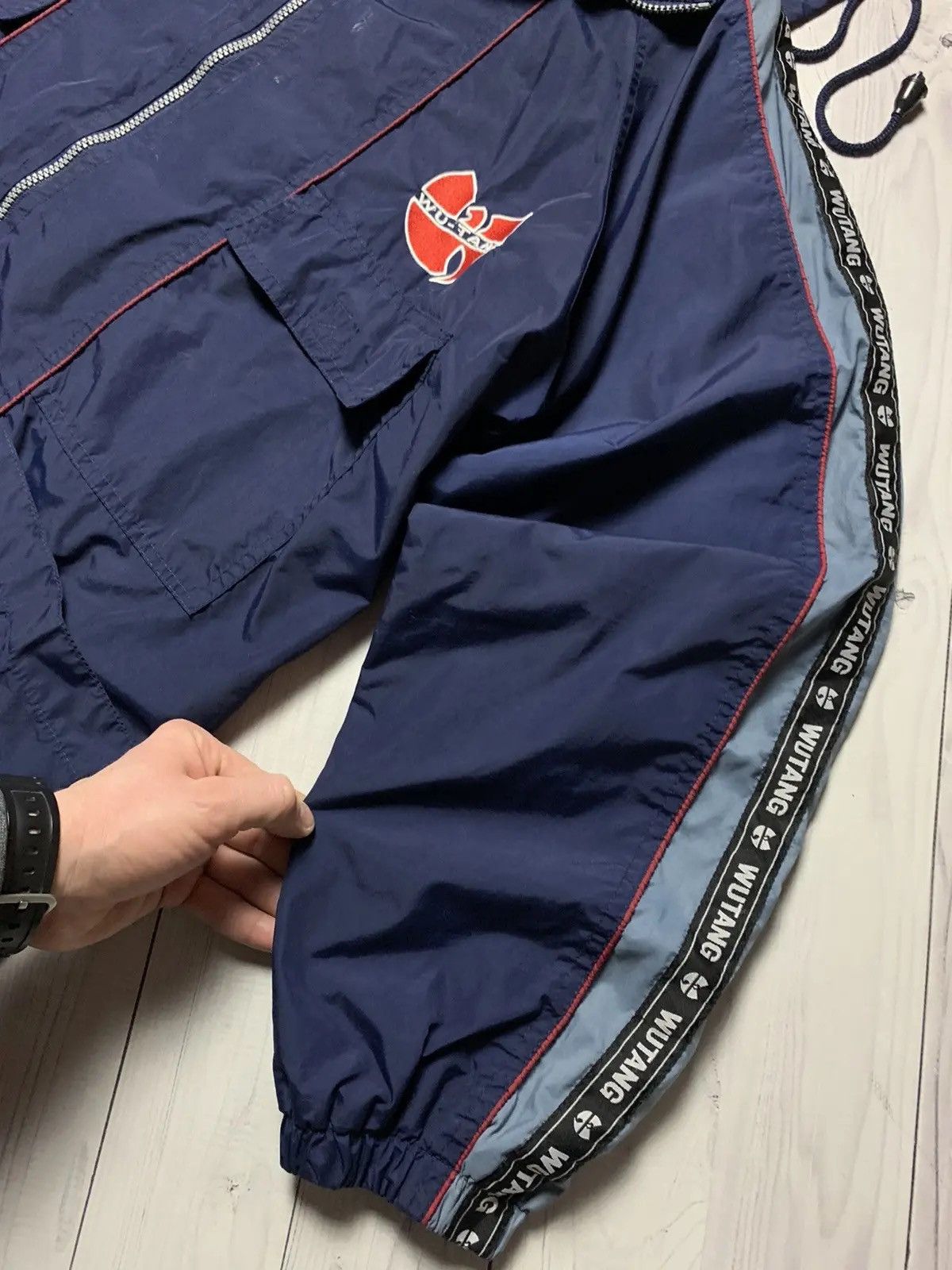 Wu-Tang Clan Vintage Wu-Tang track suit drill pants Y2K jacket big logo Size US L / EU 52-54 / 3 - 16 Thumbnail