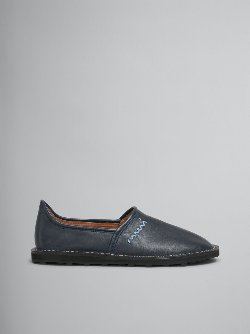 Marni o1f1d3z0226 Slip-On Loafers in Blue Size US 8 / EU 41 - 1 Thumbnail