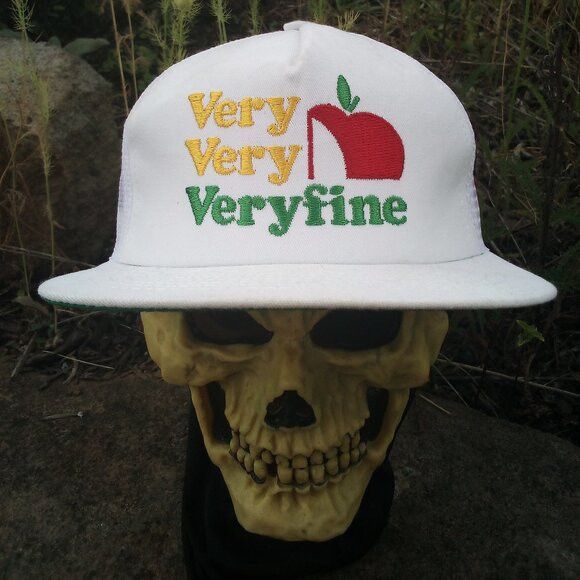 Vintage Vintage Very Very Veryfine Juice Snap Back Trucker Hat Size ONE SIZE - 1 Thumbnail