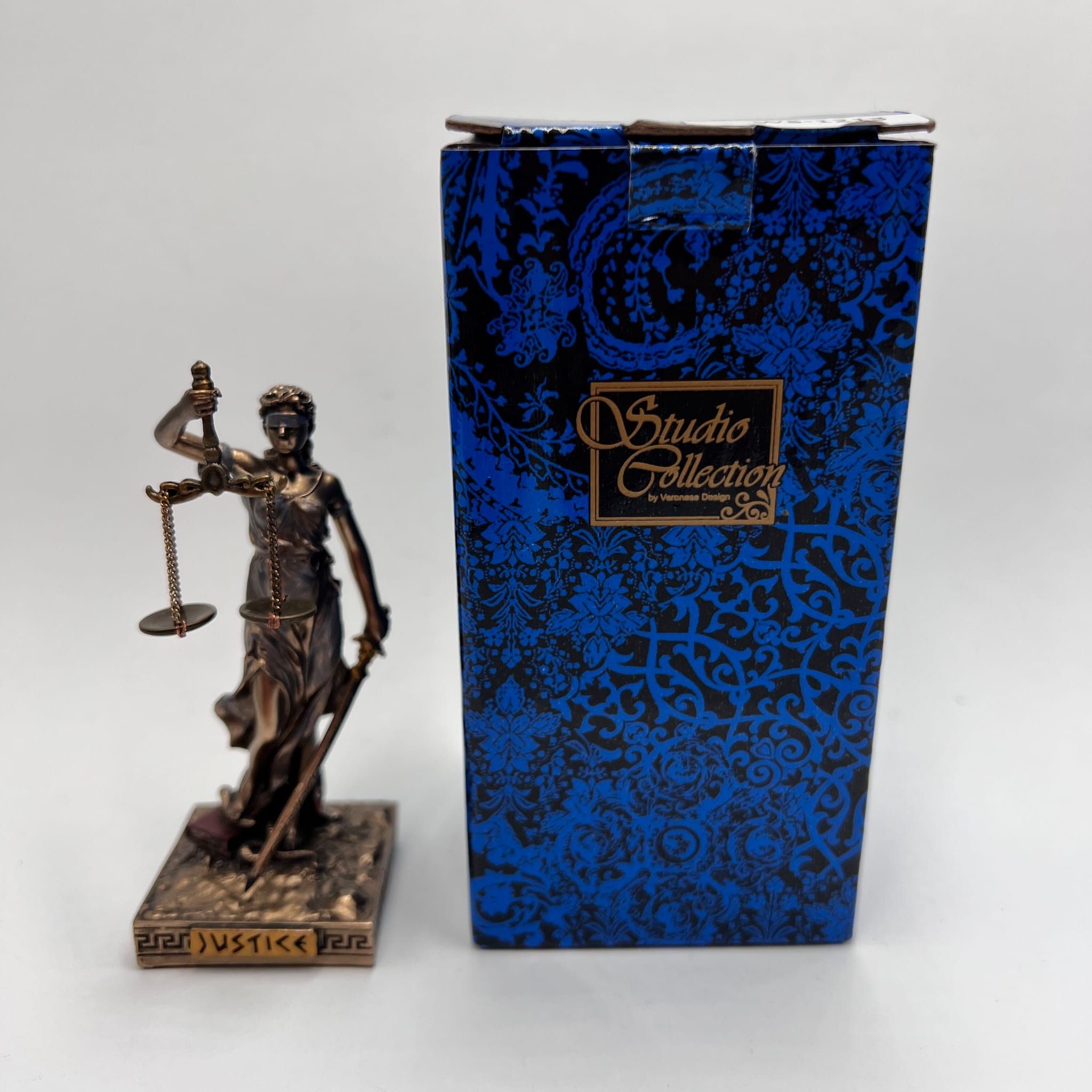 Other Veronese Lady Mini Statue Bronze Finish Figurine 39.38g Size ONE SIZE - 7 Thumbnail