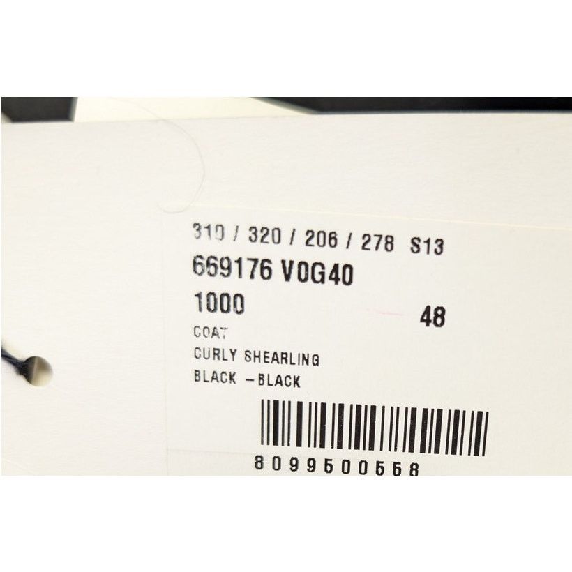 Bottega Veneta o1rshd1 Curly Shearling Coat in Black Size US M / EU 48-50 / 2 - 23 Thumbnail