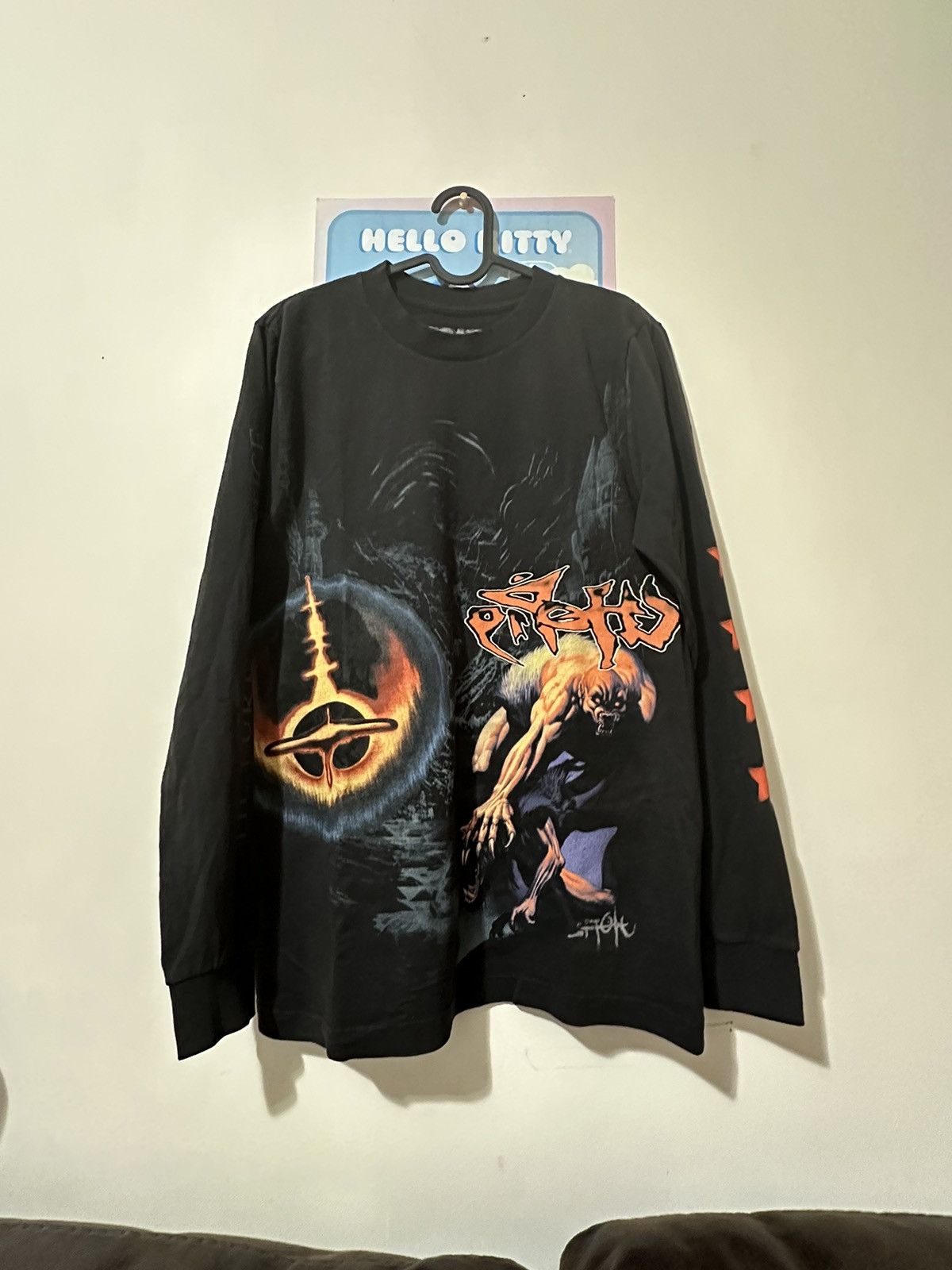 image of Travis Scott Utopia Tee in Black, Men's (Size Small)