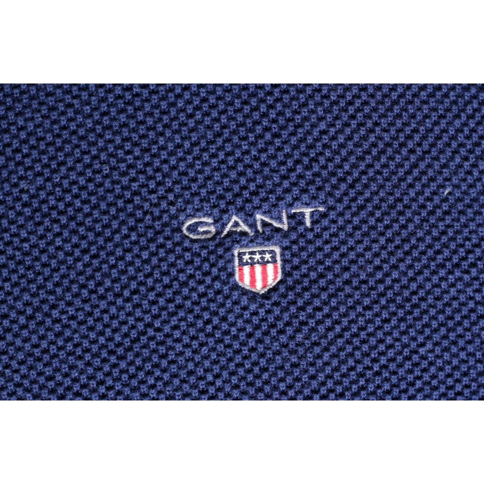 Gant GANT Jumper Sweater Men L Crew Neck Premium Cotton VR3647 VR3647 Blue Colour Logo Vintage? No Size US L / EU 52-54 / 3 - 3 Thumbnail