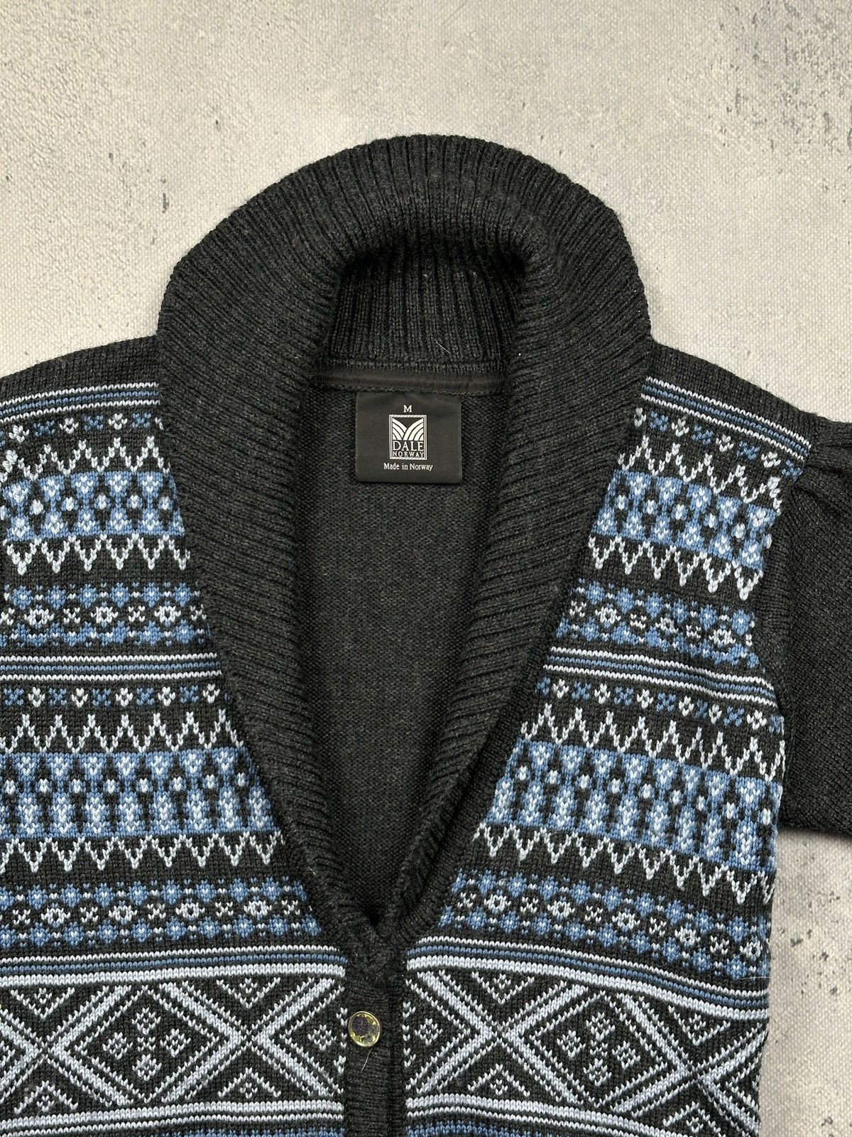 Dale Of Norway Dale Of Norway Vintage Nordic Knit Wool Cardigan Shawl Colar Size M / US 6-8 / IT 42-44 - 14 Thumbnail