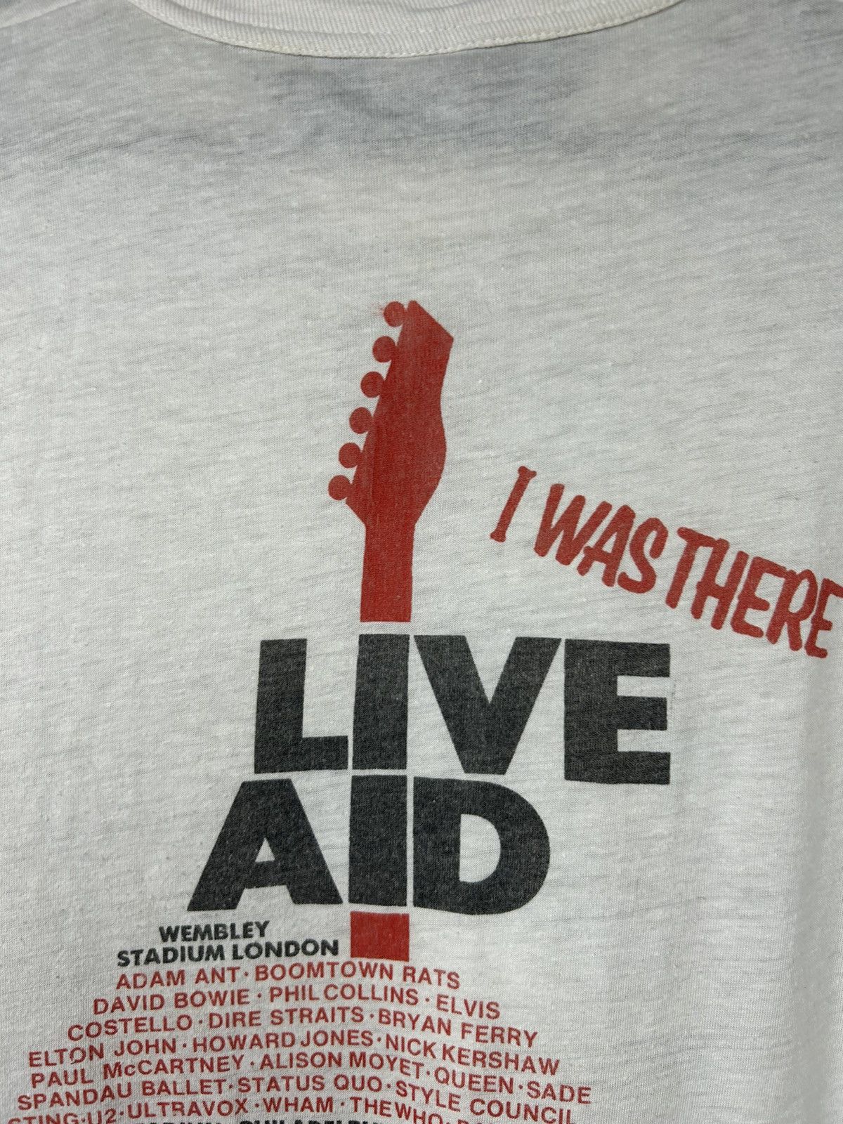 Band Tees × Vintage Vintage 1985 Live Aid The Global Jukebox T shirt Size US L / EU 52-54 / 3 - 20 Thumbnail