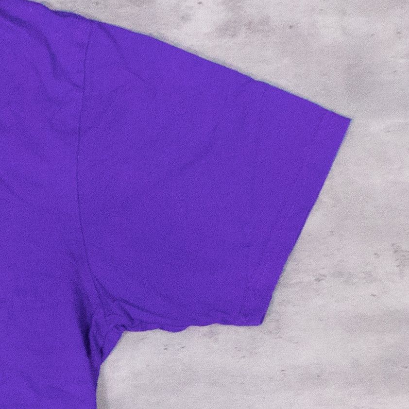NBA × Vintage Y2K 2010's Toronto Raptors Purple Double Stitch Tee Size US M / EU 48-50 / 2 - 3 Thumbnail