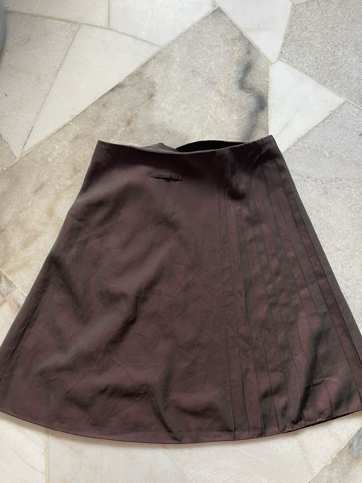 Jean Paul Gaultier 90s Jean Paul Gaultier Metalic Skirt 11 Size 26" / US 2 / IT 38 - 4 Thumbnail