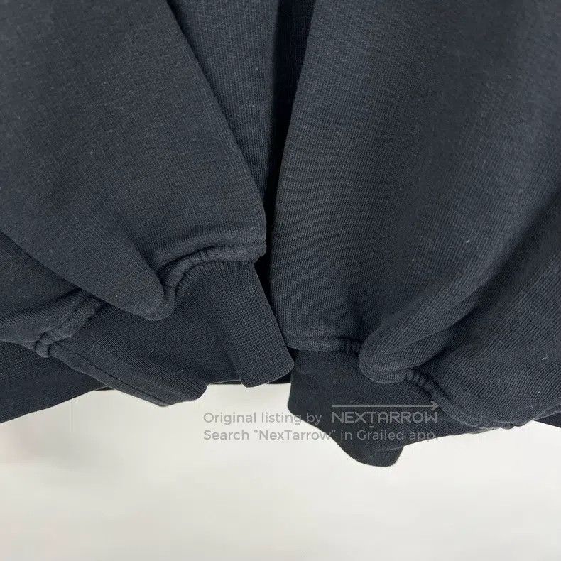 Balenciaga Balenciaga Embroidered Black Round Neck Hoodie Size US M / EU 48-50 / 2 - 7 Thumbnail