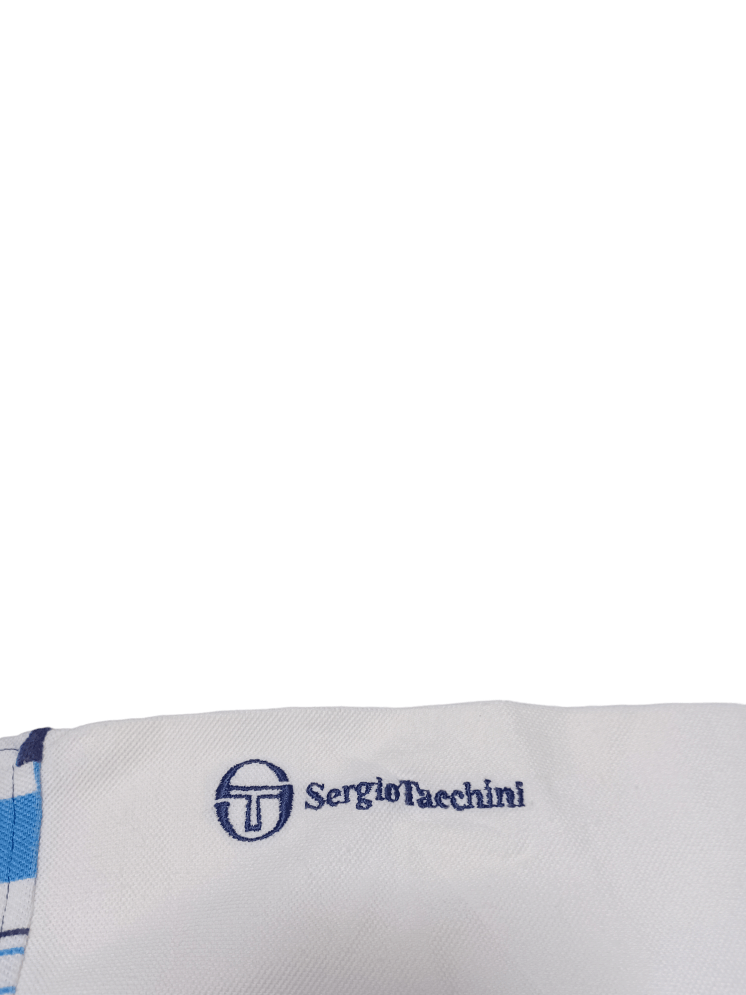 Sergio Tacchini VERY RARE 90S SERGIO TACCHINI 1/4 ABSTRACT TENNIS POLO SHIRT Size US XL / EU 56 / 4 - 4 Thumbnail
