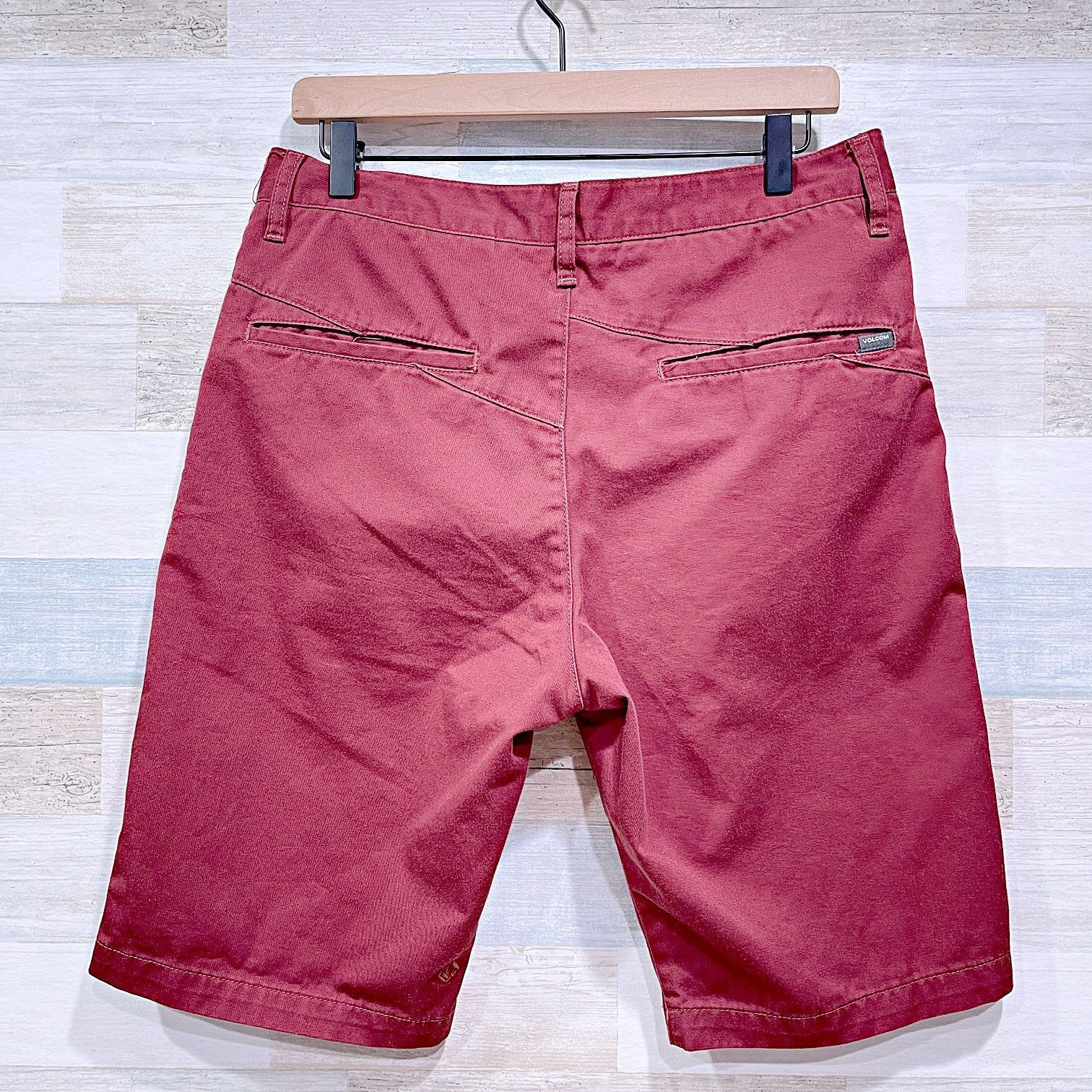Volcom Volcom Frickin Chino Shorts Red 10.5" Mens 32 Size US 32 / EU 48 - 4 Thumbnail