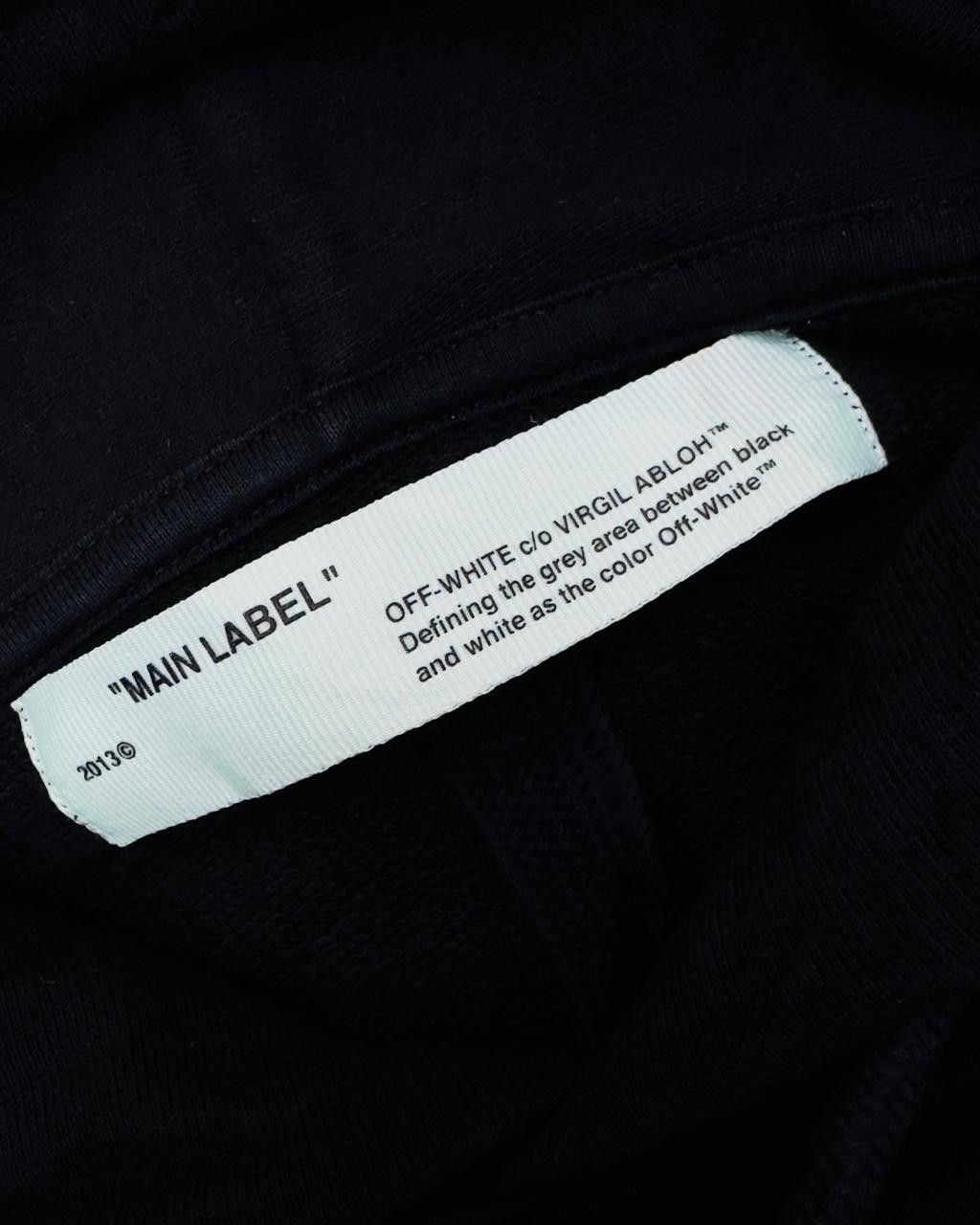Off-White OFF-WHITE DIAG STENCIL HOODIE Size US L / EU 52-54 / 3 - 4 Thumbnail