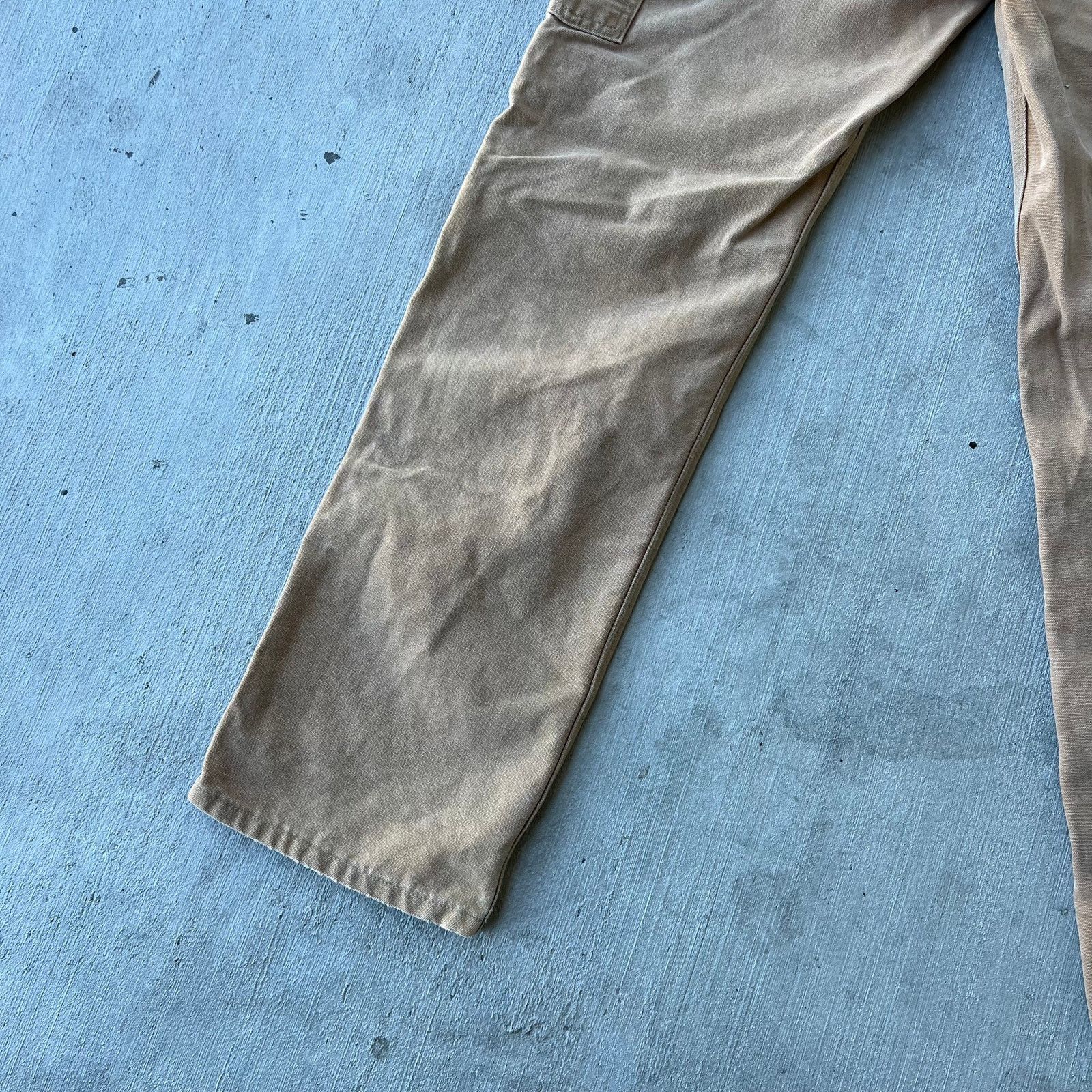 Carhartt × Vintage Carhartt brown double knee work wear carpenter pants Size US 29 - 9 Thumbnail