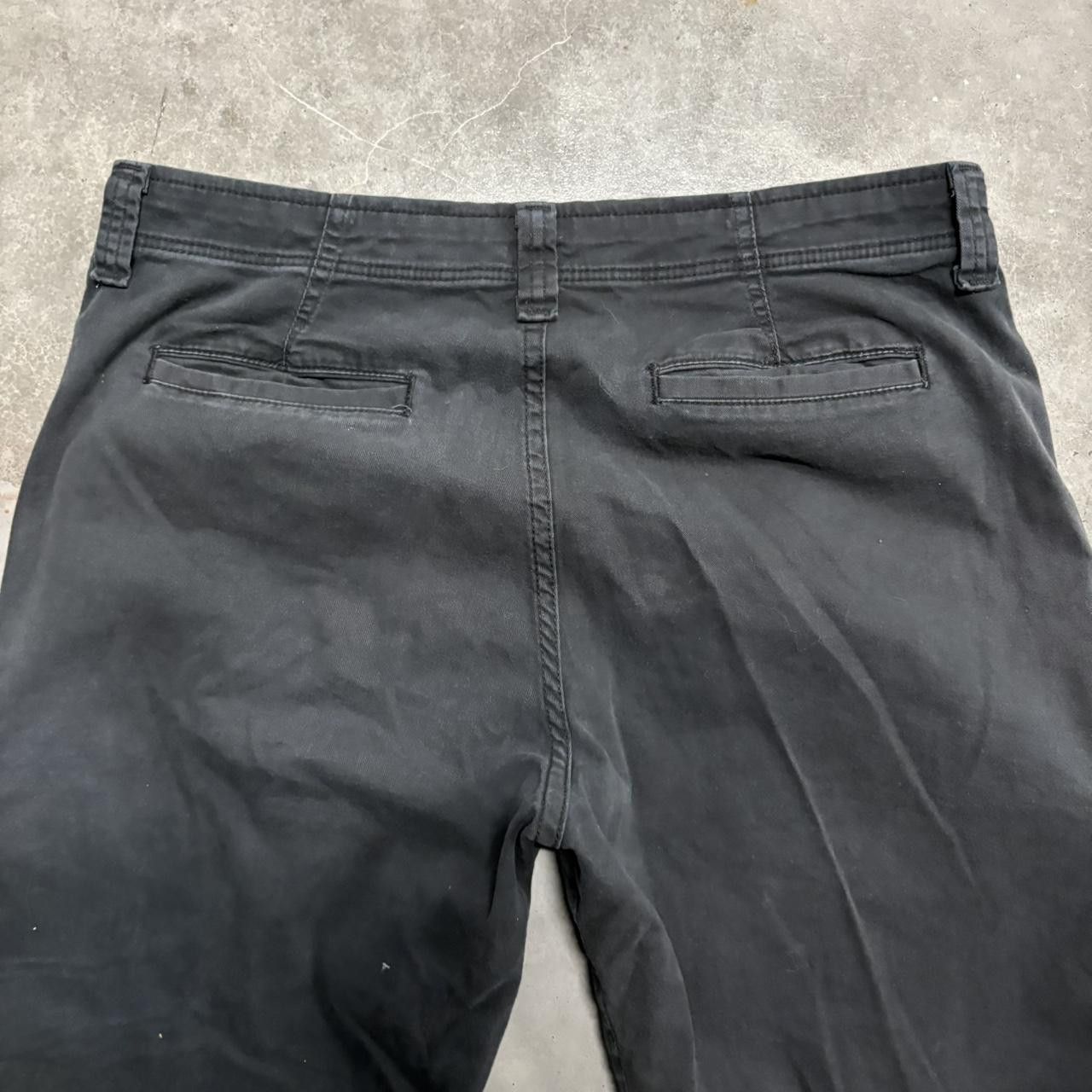 Vintage × Wrangler Crazy Vintage Y2K/2000s Black Skater Style Wrangler Cargo Pants! Size US 33 - 6 Thumbnail