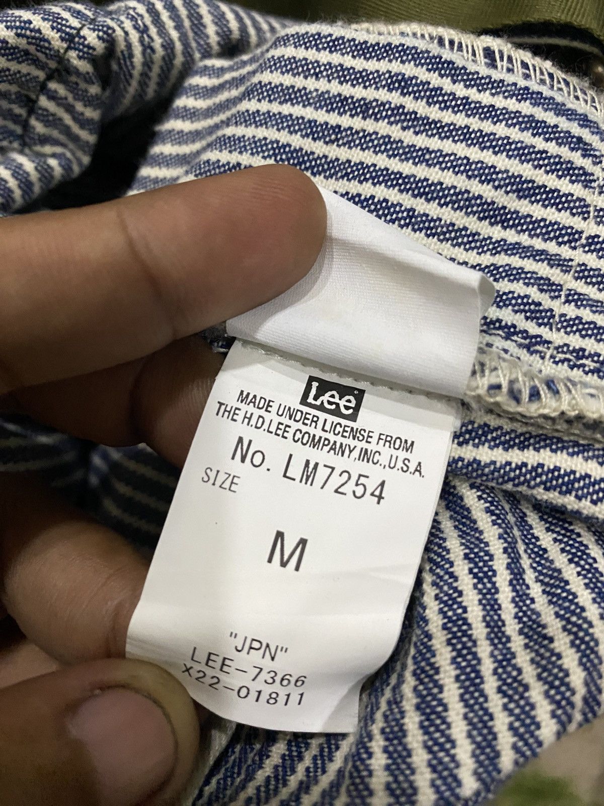Lee Lee X Alpha Industries Super Rare Collection Overalls Size US 36 / EU 52 - 11 Thumbnail