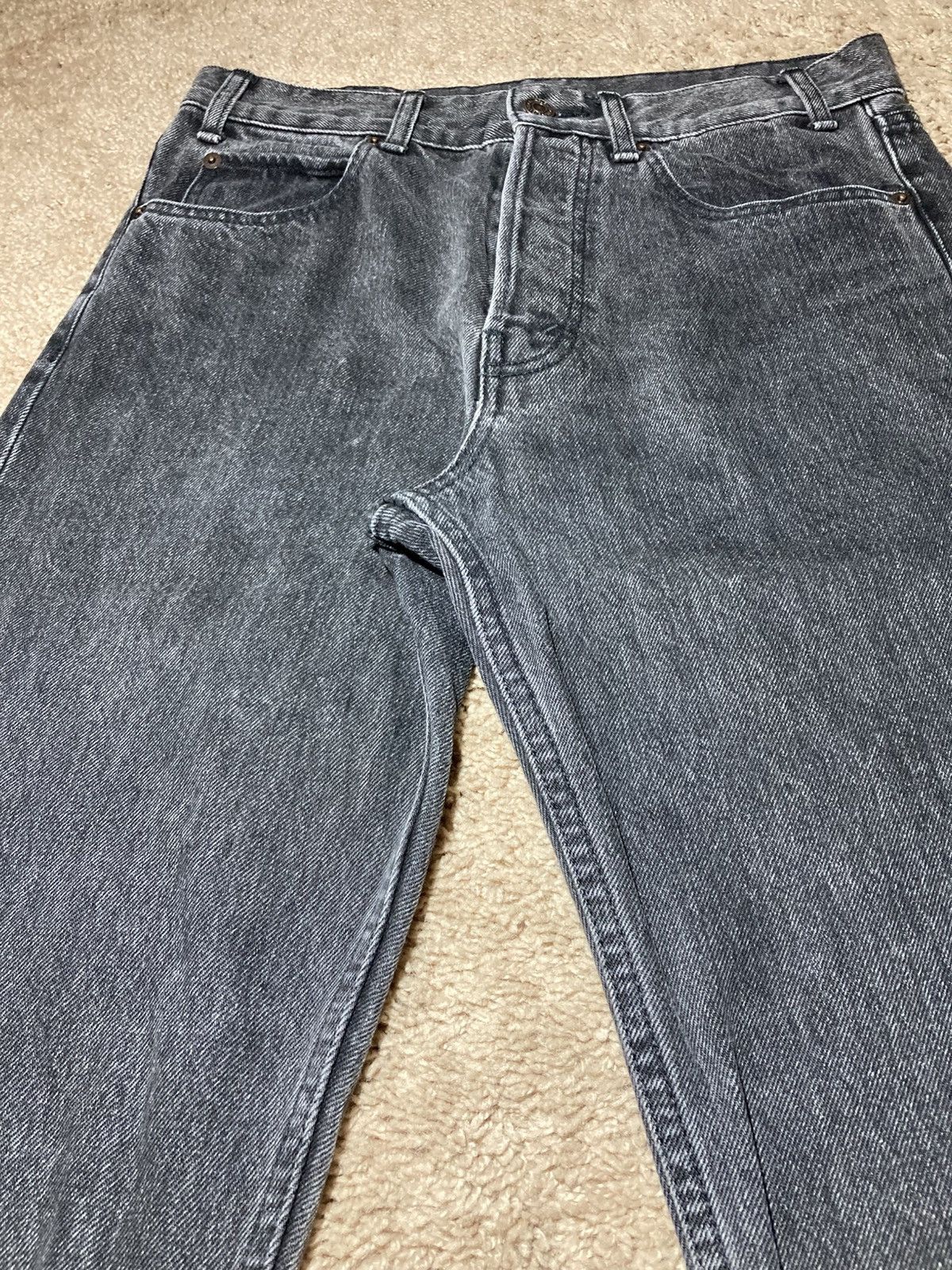 Celine SS23 Celine Kurt Jeans Charcoal Relaxed 90s 2023 Size US 27 - 6 Thumbnail