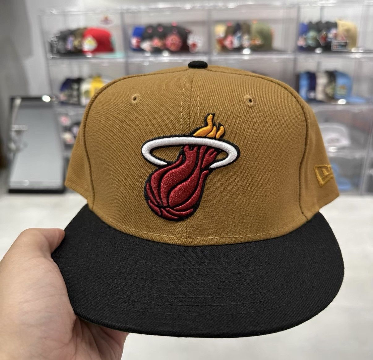 New Era New Era NBA Miami Heat flat brim baseball cap J32 Size ONE SIZE - 1 Thumbnail