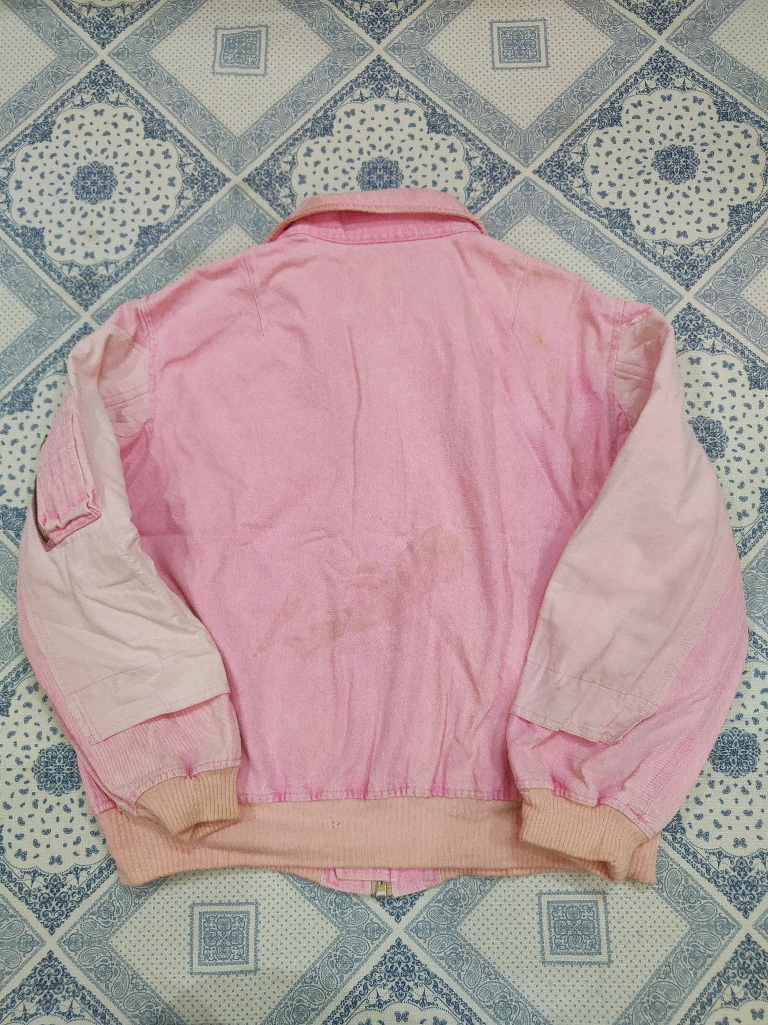 Japanese Brand Pink House Pink Denim Jacket Size XL / US 12-14 / IT 48-50 - 3 Thumbnail