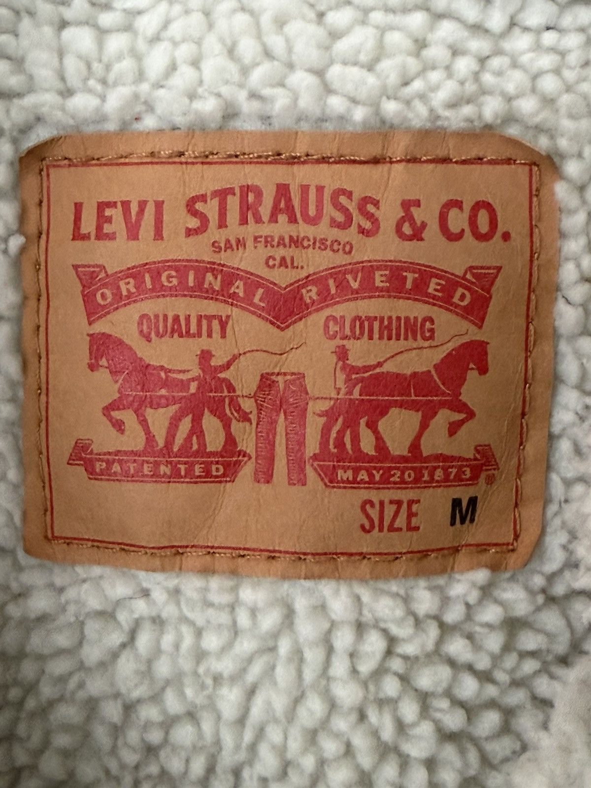 Levi's Levi’s Sherpa Denim Trucker Jacket Size US M / EU 48-50 / 2 - 3 Thumbnail