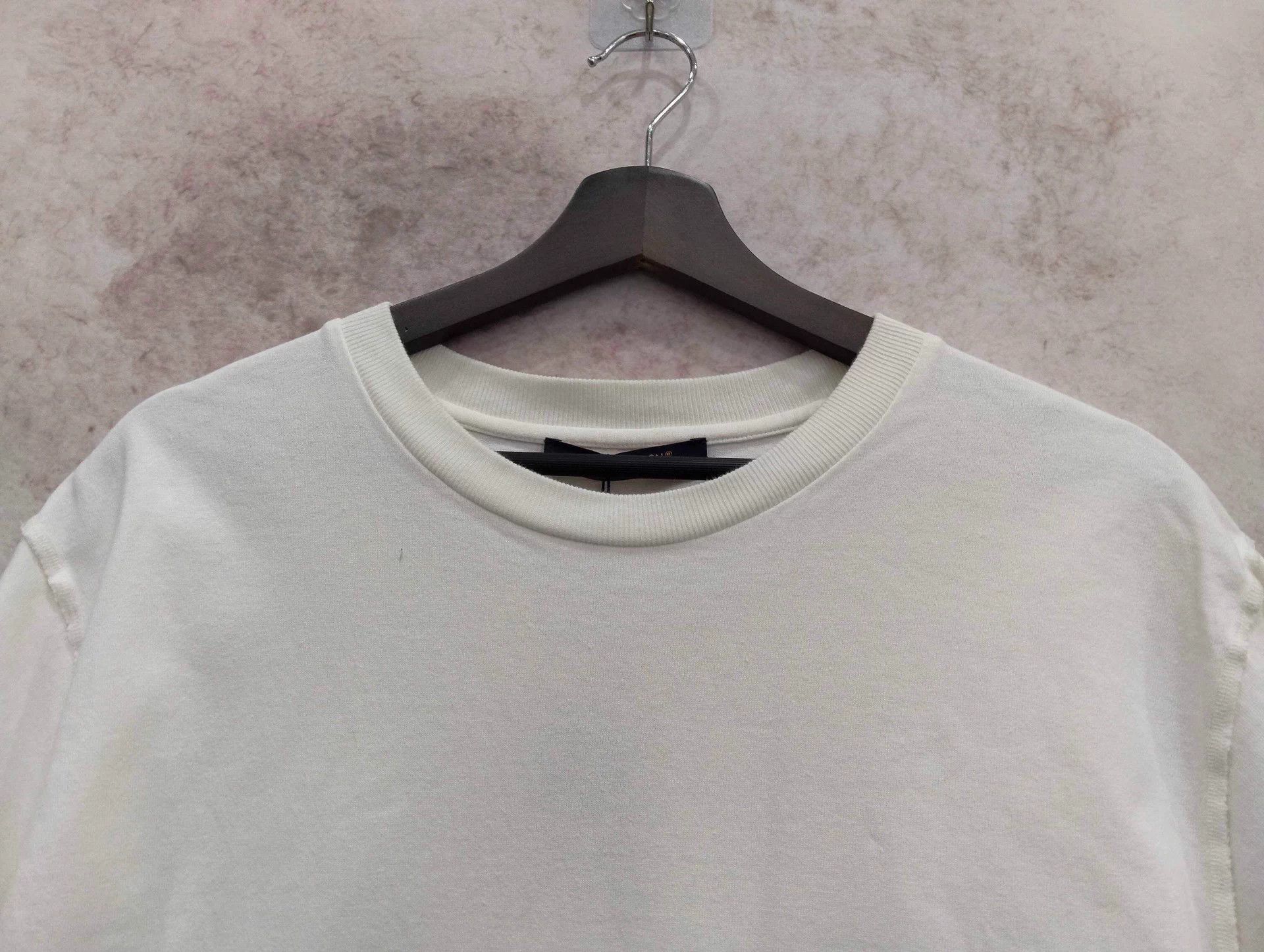 Louis Vuitton LV white back slogan short-sleeve tee M Size US M / EU 48-50 / 2 - 6 Thumbnail