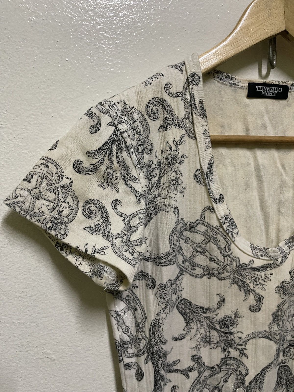 Japanese Brand × Tornado Mart Tornado Mart Full Printed T Shirt Size S / US 4 / IT 40 - 2 Thumbnail