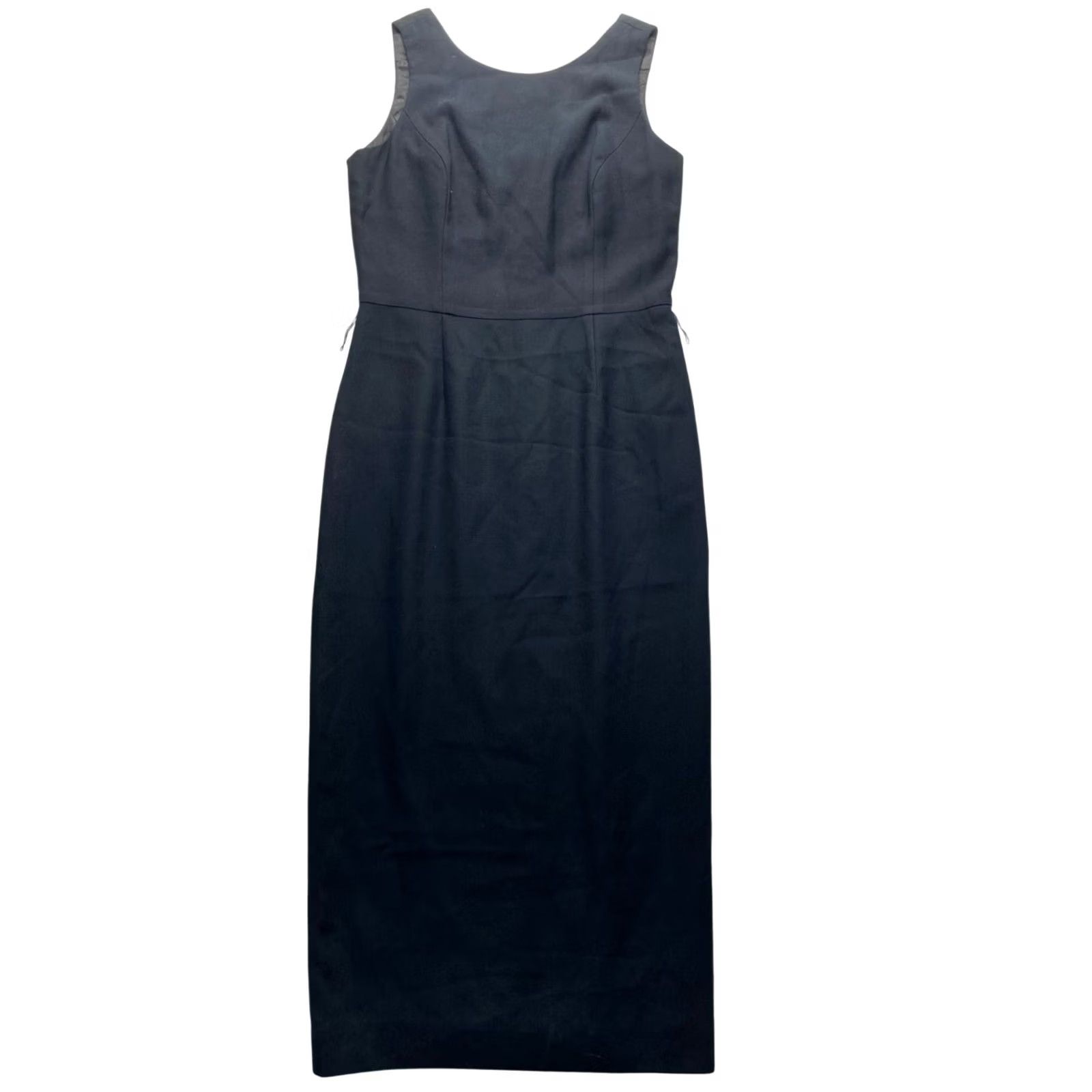 Ann Taylor VINTAGE Ann Taylor Black Sleeveless Sheath Dress Womens 10P Size L / US 10 / IT 46 - 2 Thumbnail