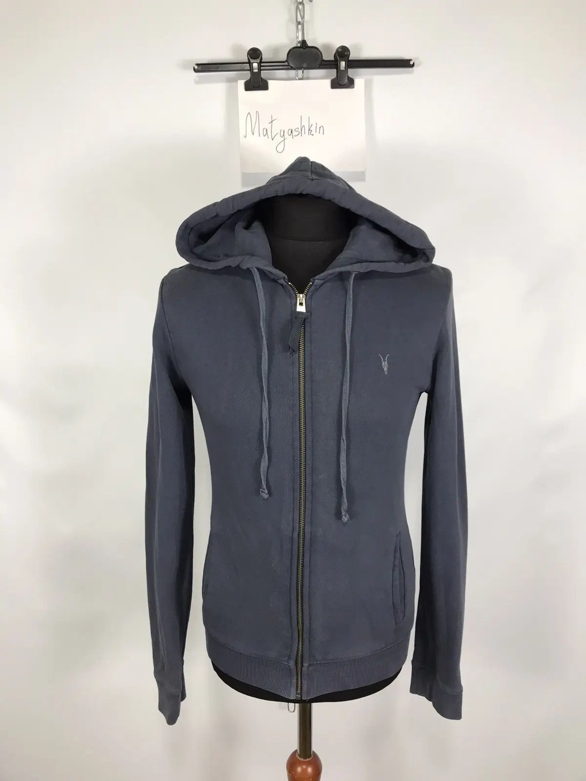 Allsaints × Designer × Japanese Brand All Saints full zip hoodie size XS Size US XS / EU 42 / 0 - 1 Thumbnail