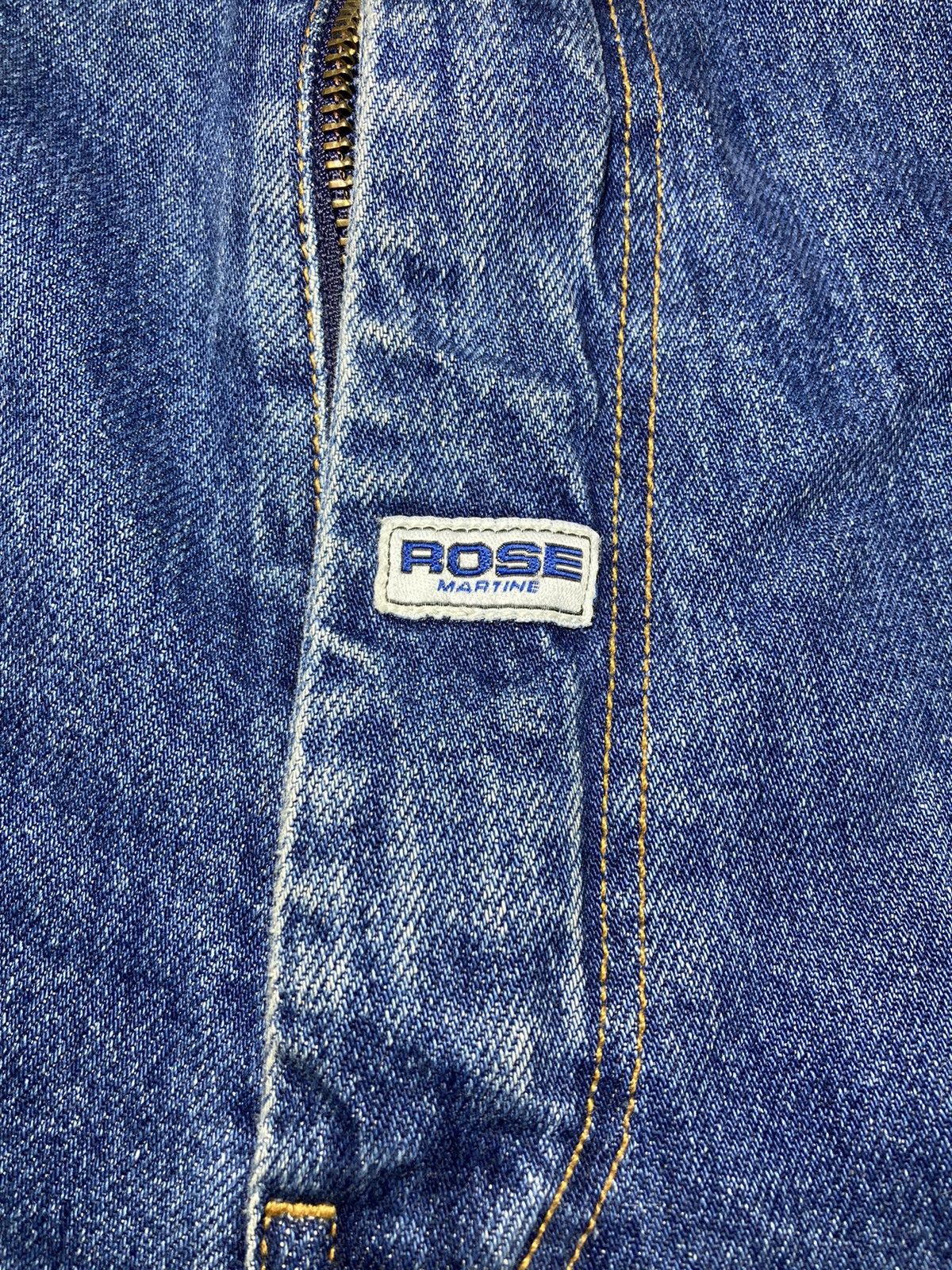 Martine Rose SS18 Martine Rose Boss Logo Extended Jeans 2018 MR Indigo 90 Size US 30 / EU 46 - 4 Thumbnail