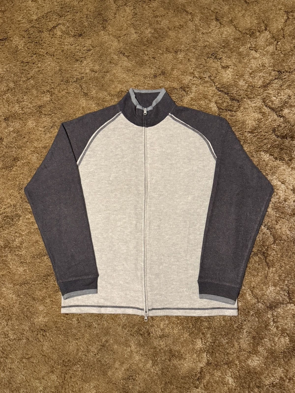 Vintage Vintage Y2K Xtreme Gear Full Zip Collared Sweater Grey Large Size US L / EU 52-54 / 3 - 1 Thumbnail