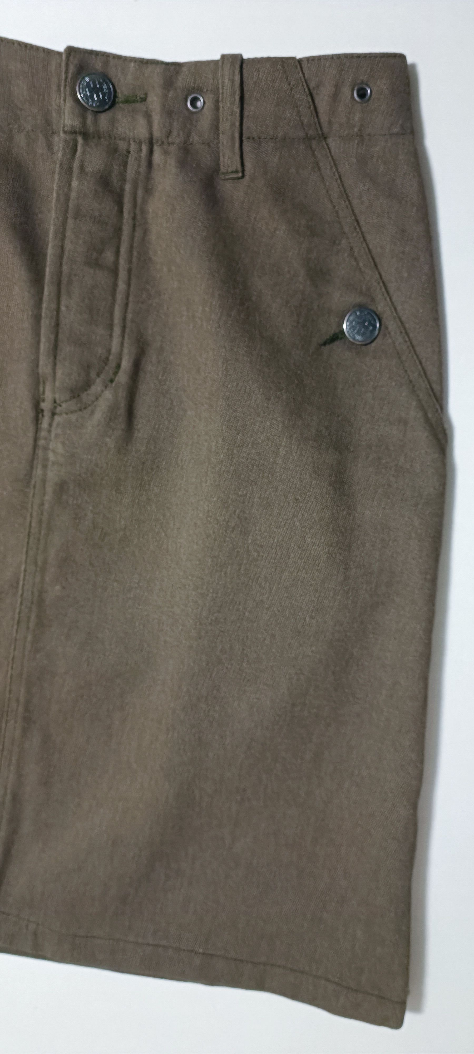 Jean Paul Gaultier 90's - Gaultier Jeans - Big pocket vintage midi skirt Size 27" / US 4 / IT 40 - 22 Thumbnail