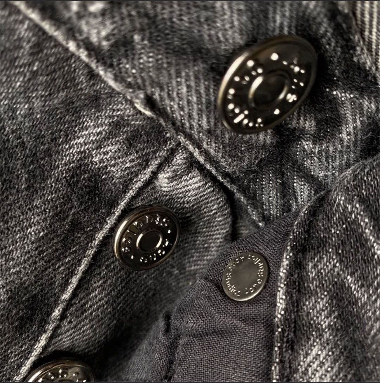 Acne Studios ACNE STUDIOS VAN BLACK VTG ACID WASH DENIM PANTS Size US 32 / EU 48 - 6 Thumbnail